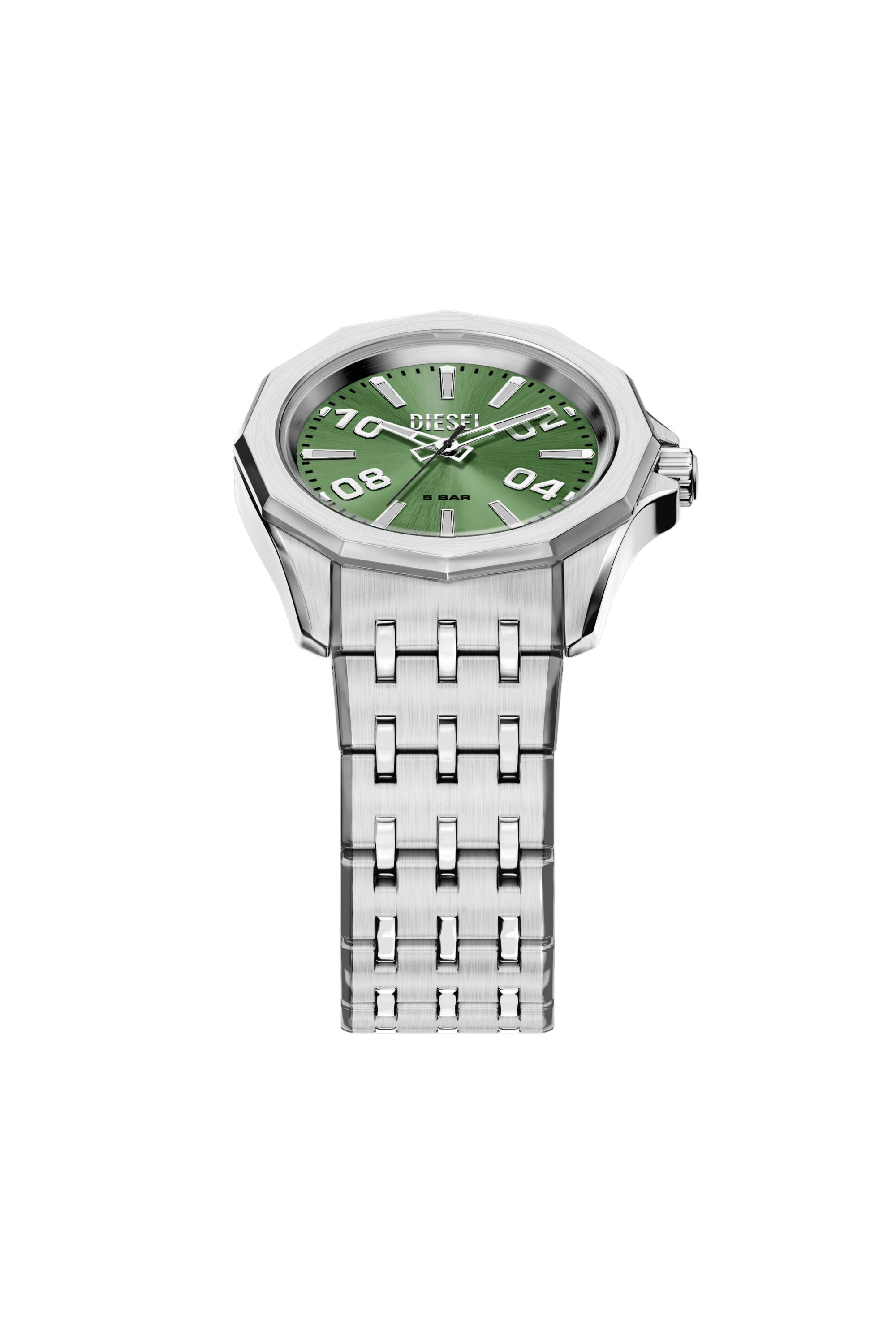 Diesel - DZ2237 WATCH, Herren Stinger Edelstahl-Uhr in Silber - 6