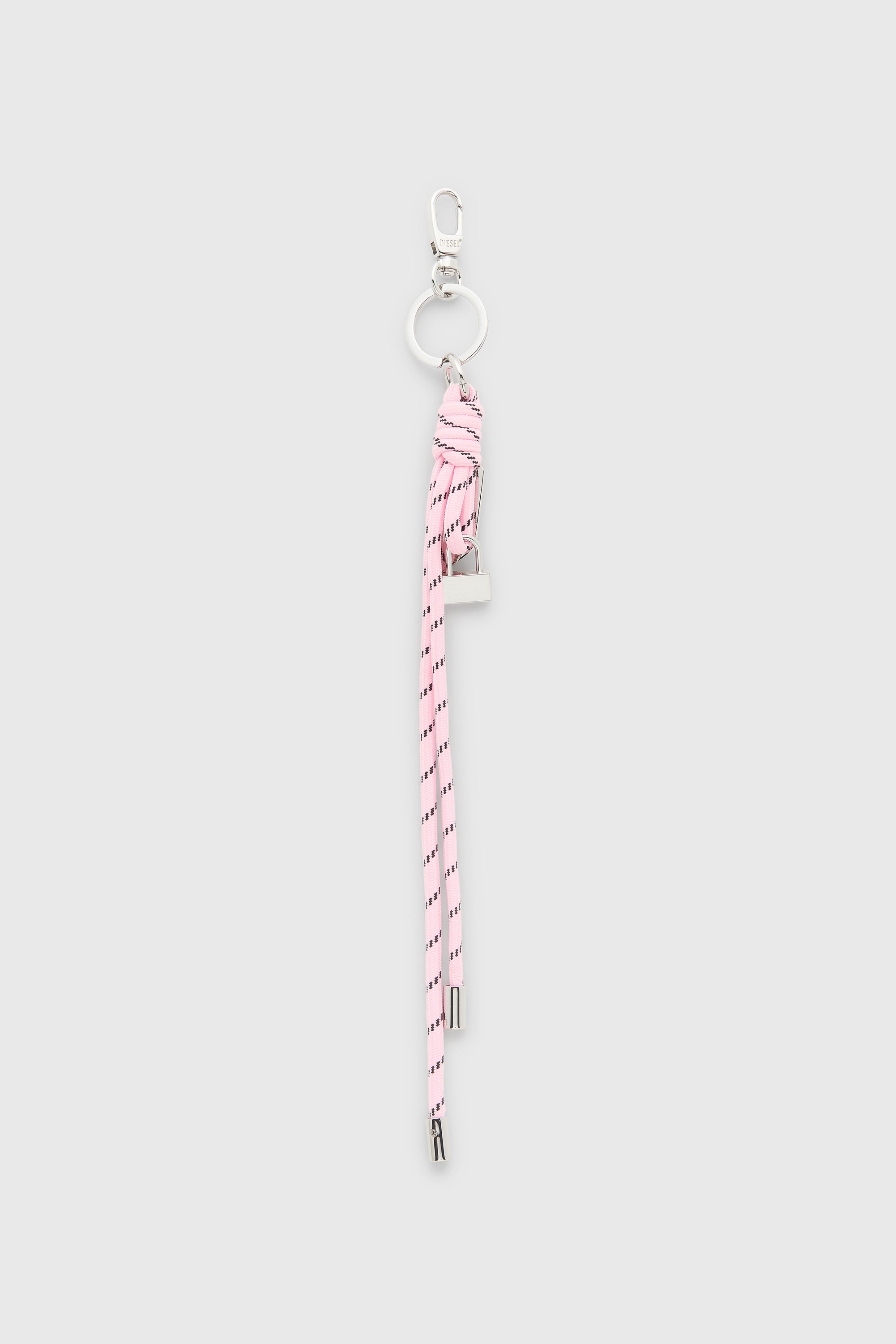 Diesel - ROPE II, Charm in metallo e denim con pendente Diesel Unisex in Rosa - 2