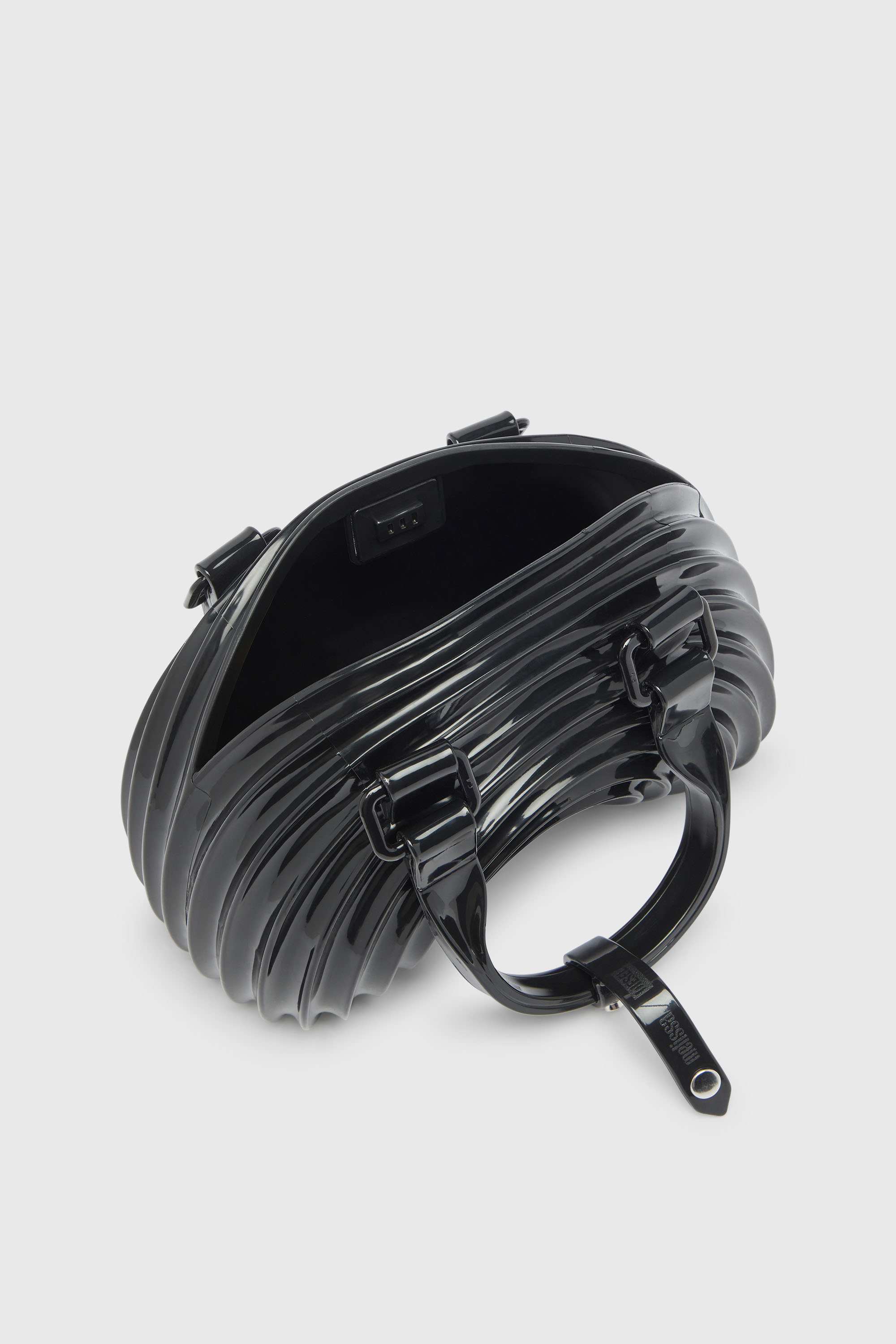 Diesel - MELISSA QUANTUM DOME, Woman's Quantum Dome - Handbag in Melflex&reg; in Black - 4