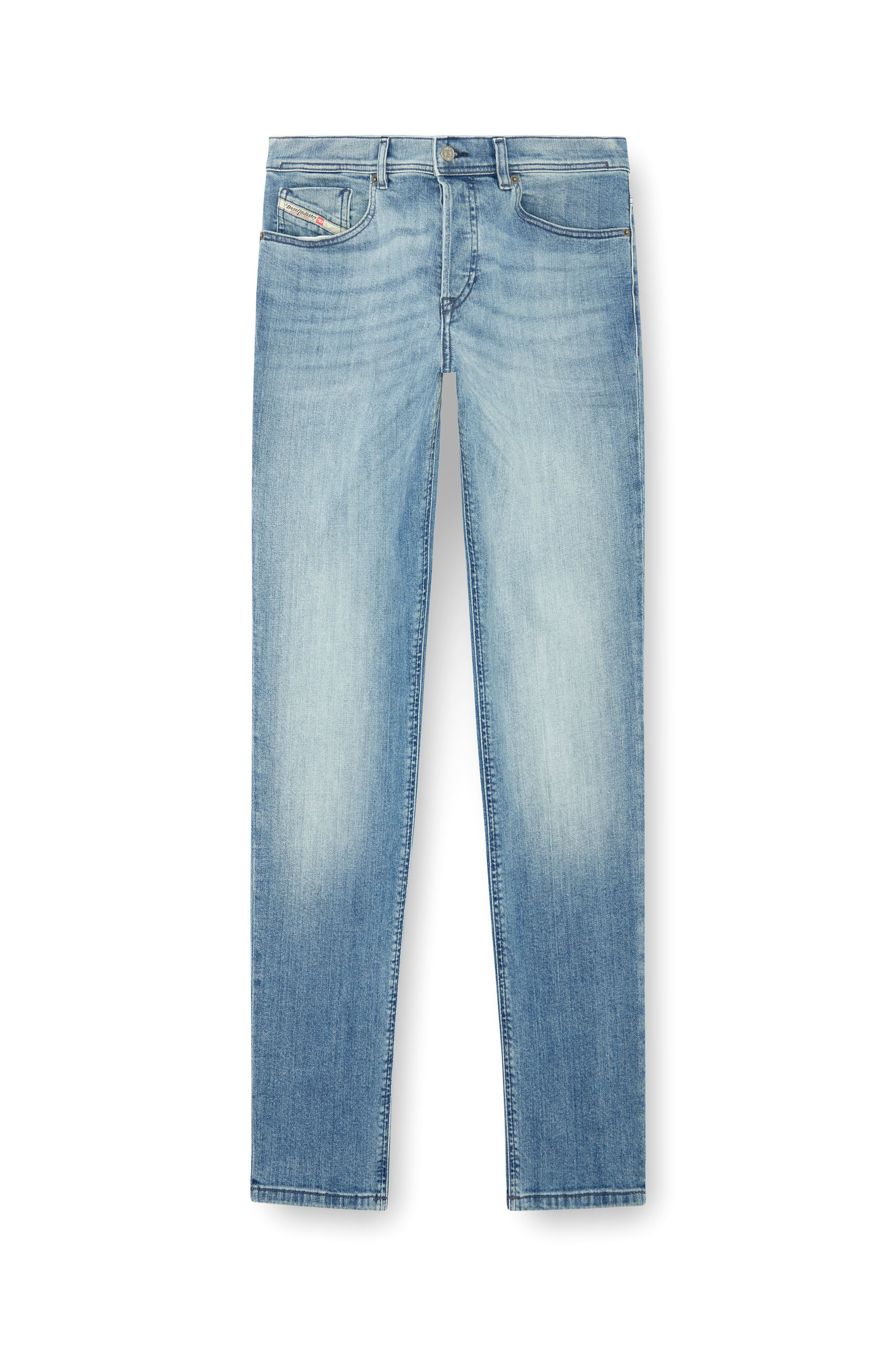 Diesel - Uomo Tapered Jeans 2023 D-Finitive 0GRDI, Blu Chiaro - Image 5