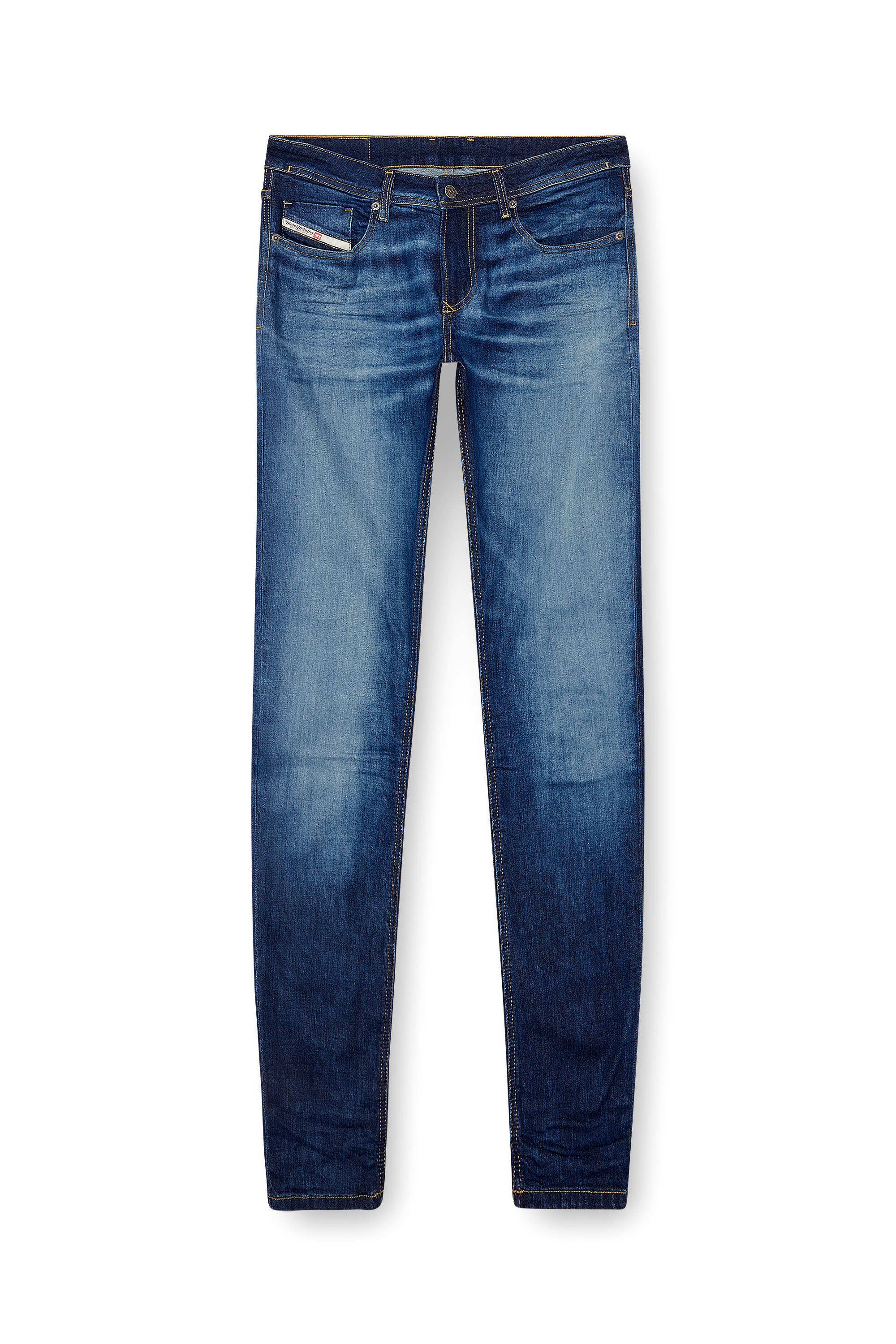Diesel - Homme Skinny Jeans 1979 Sleenker 0PFAV, Bleu Foncé - Image 3