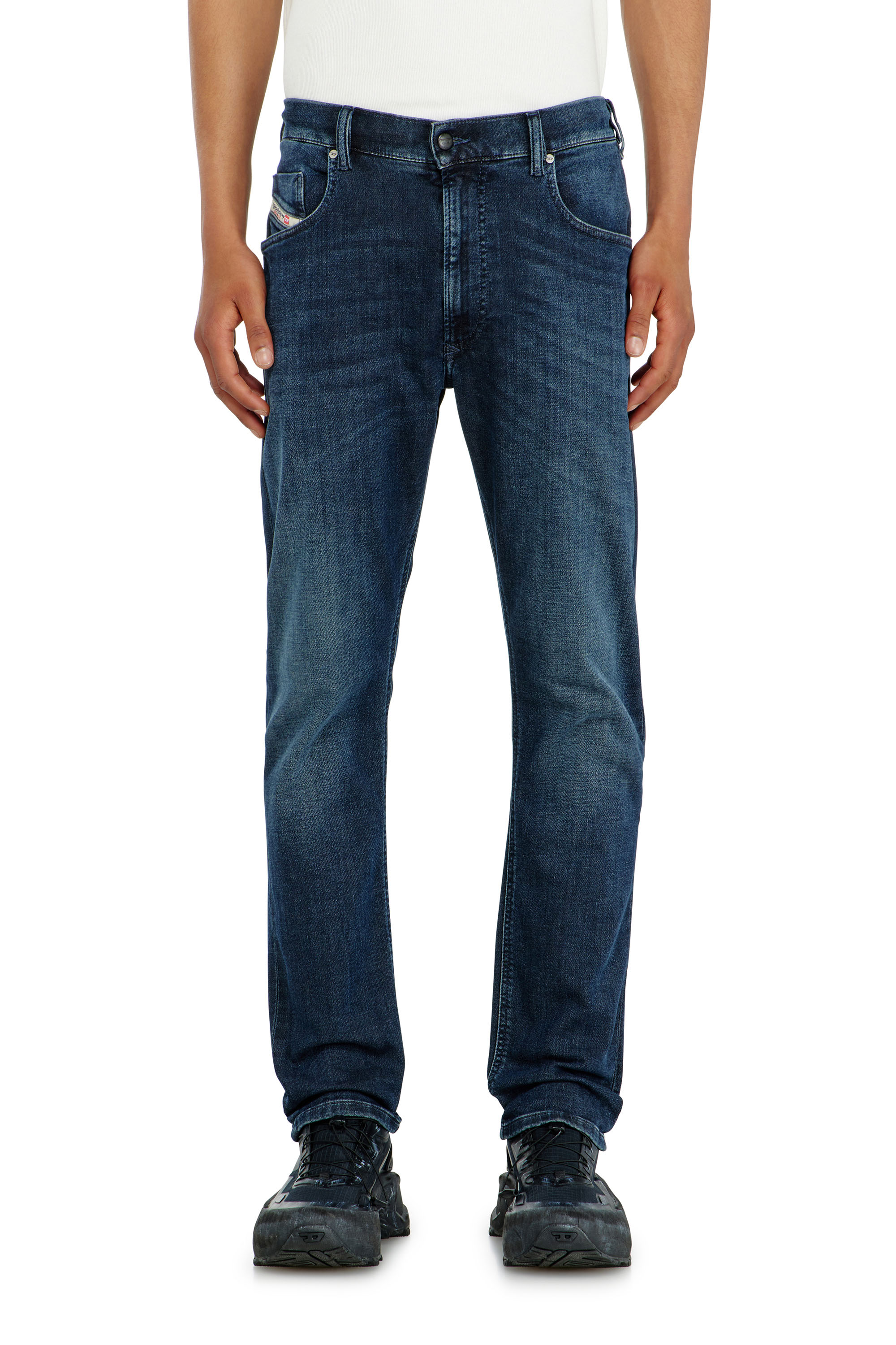 Diesel - Regular 2032 D-Krooley-BW Joggjeans&reg; 09P94 Homme, Bleu Fonc&eacute; - Image 2