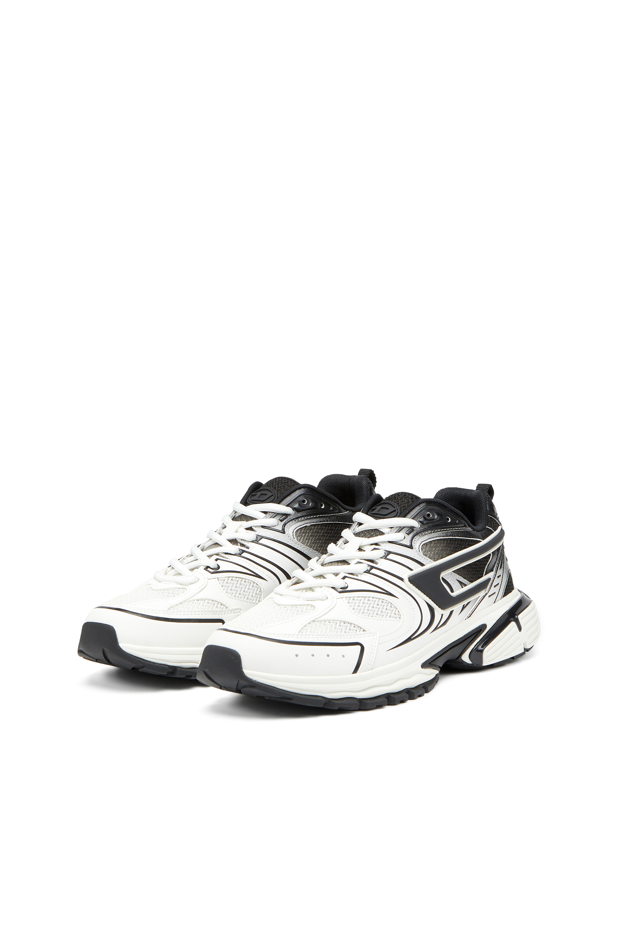 Diesel - S-SERENDIPITY PRO-X1 W, S-Serendipity-Sneakers en mesh avec superpositions d'hologrammes Femme in Polychrome - 8