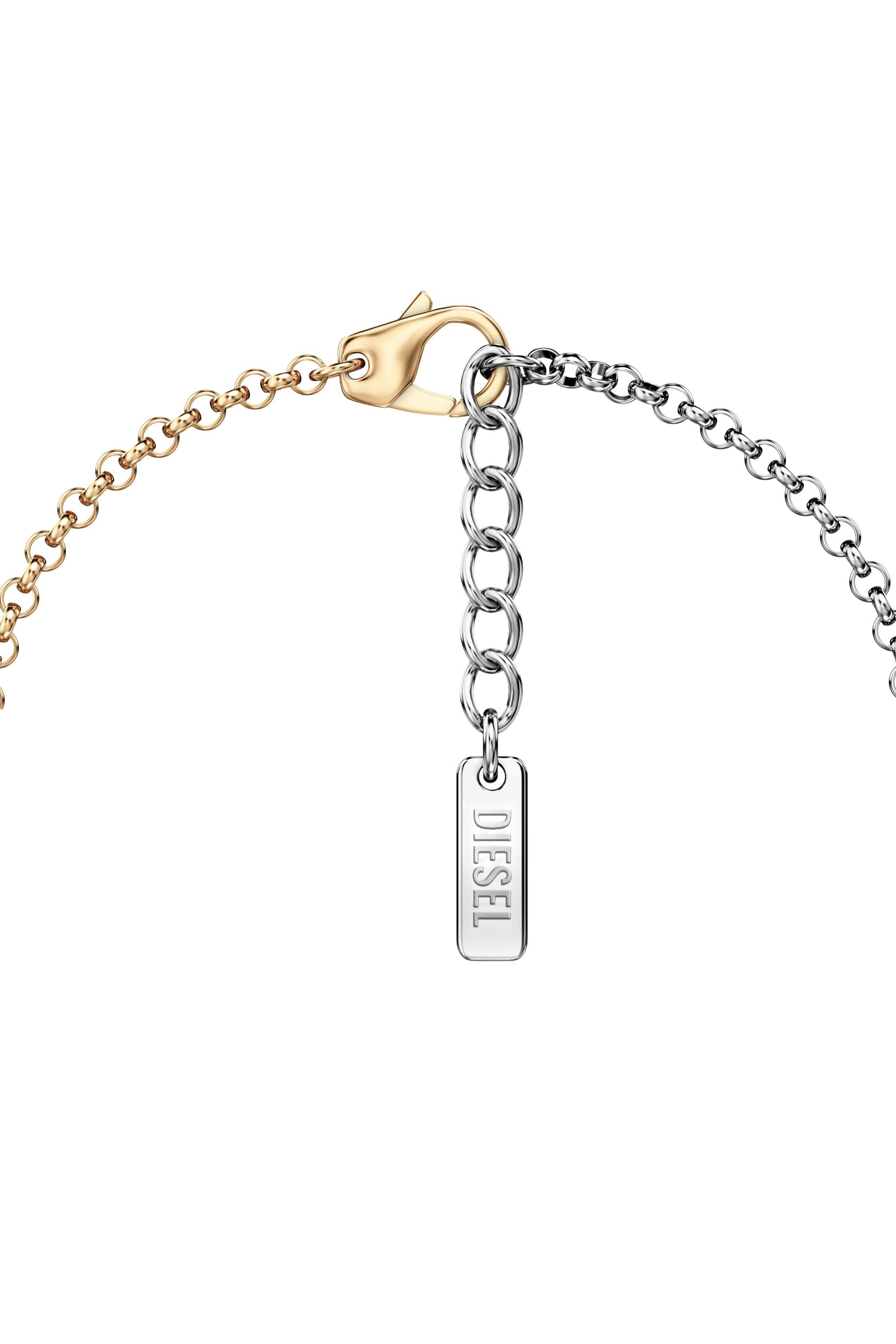 Diesel - DX1686931  JEWELLERY, Unisex Armband aus Edelstahl in Silber/Gold - 2