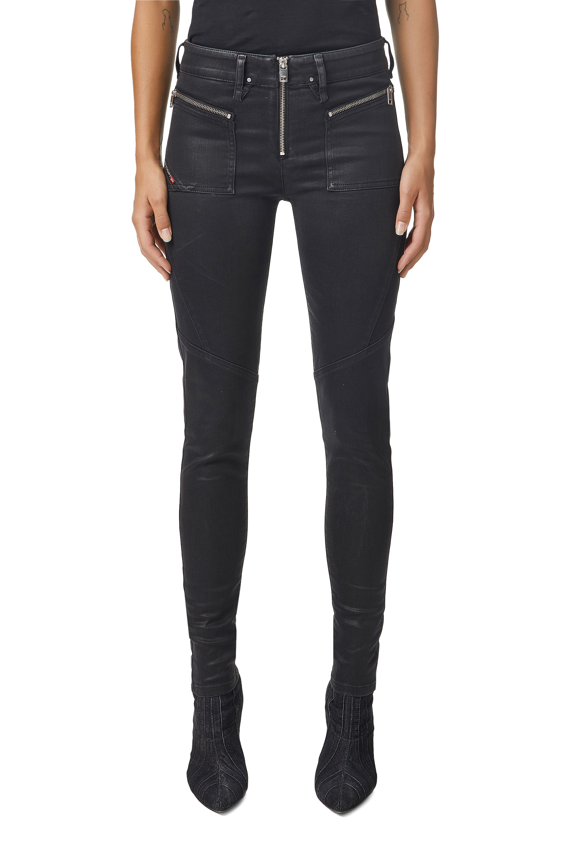 Slandy 069JT, Noir/Gris foncé - Jeans