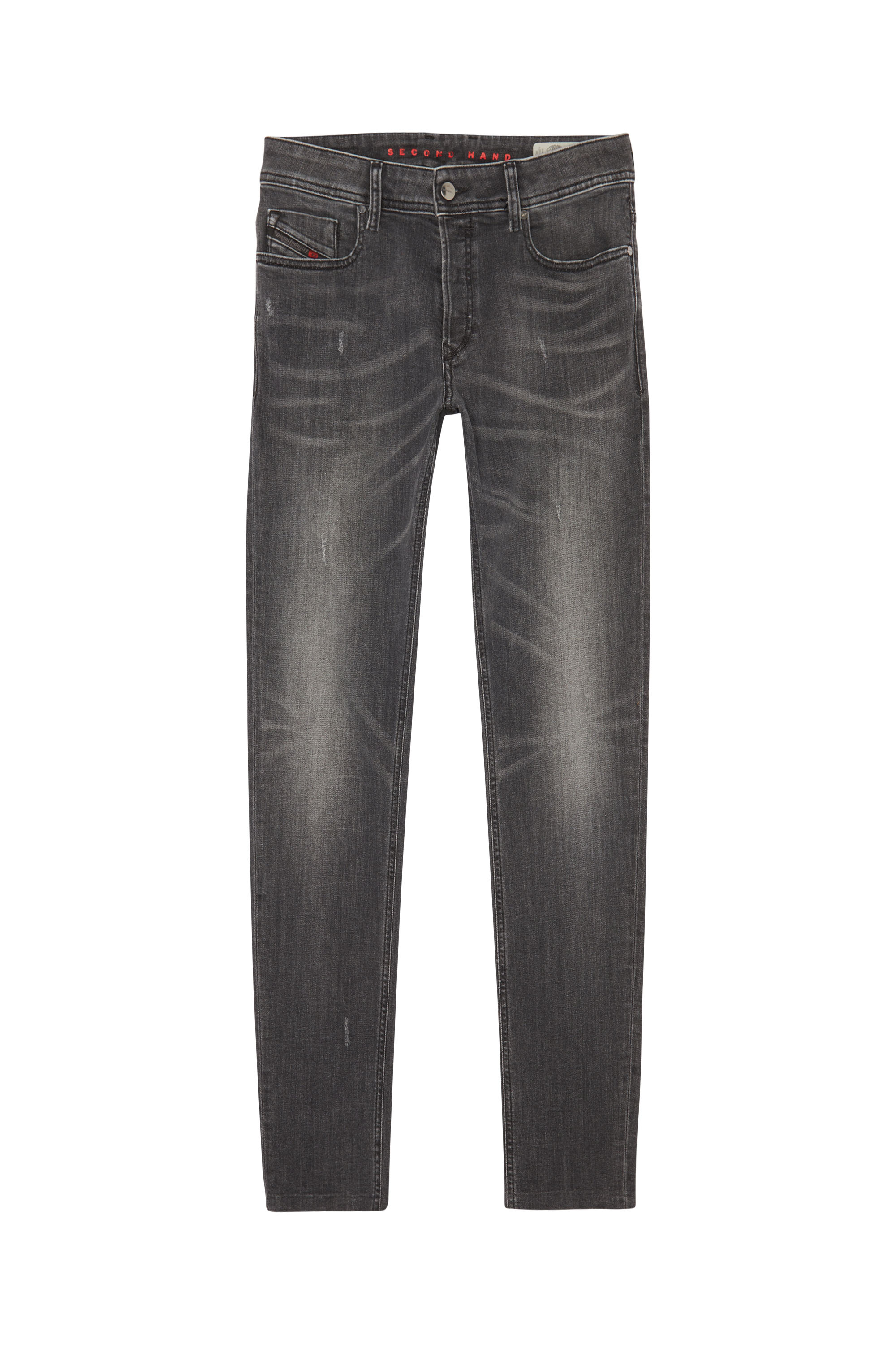 Diesel - SLEENKER, Diesel Homme - Jeans Noir/Gris fonc&eacute; Homme in Noir - 1