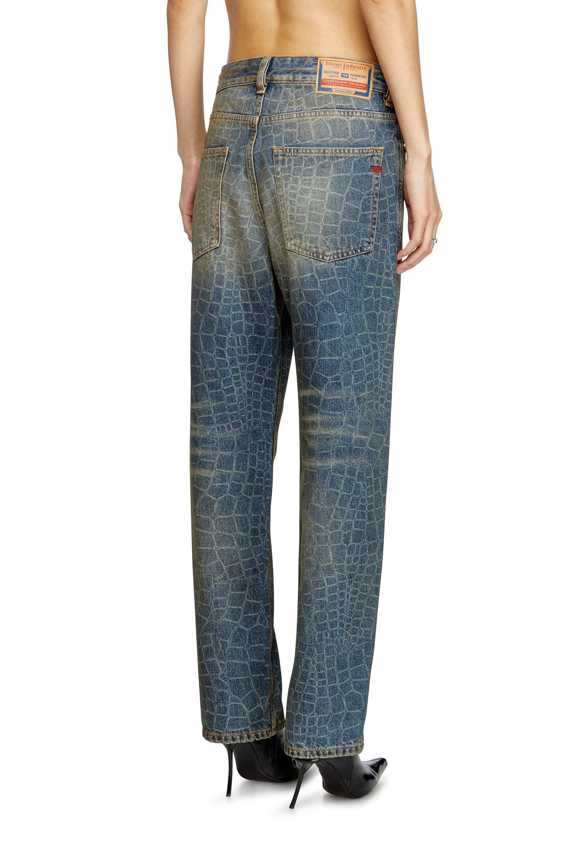 Diesel - Regular Jeans 1988 D-Ark 007BU Donna, Blu Scuro - Image 4