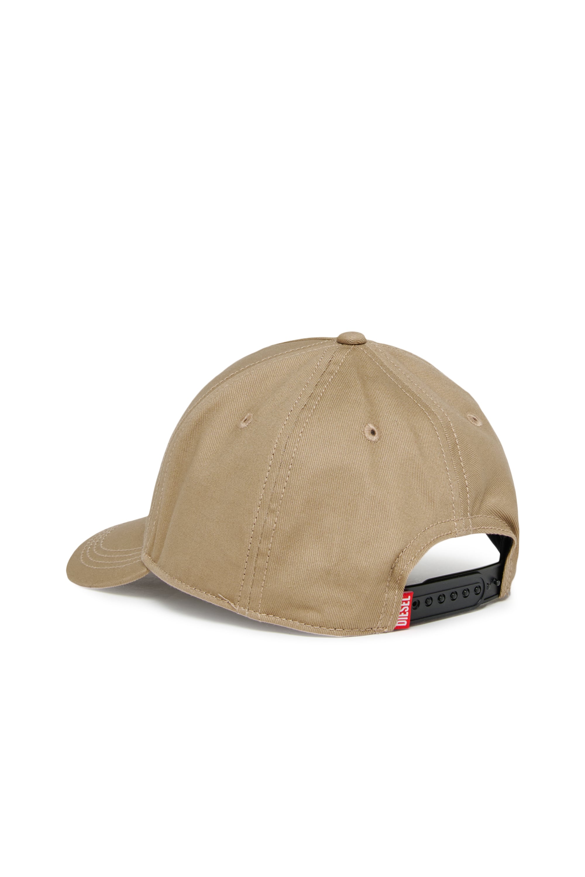 Diesel - FLIMO, Herren Baseballcap mit Oval D Logo-Print in Braun - 2