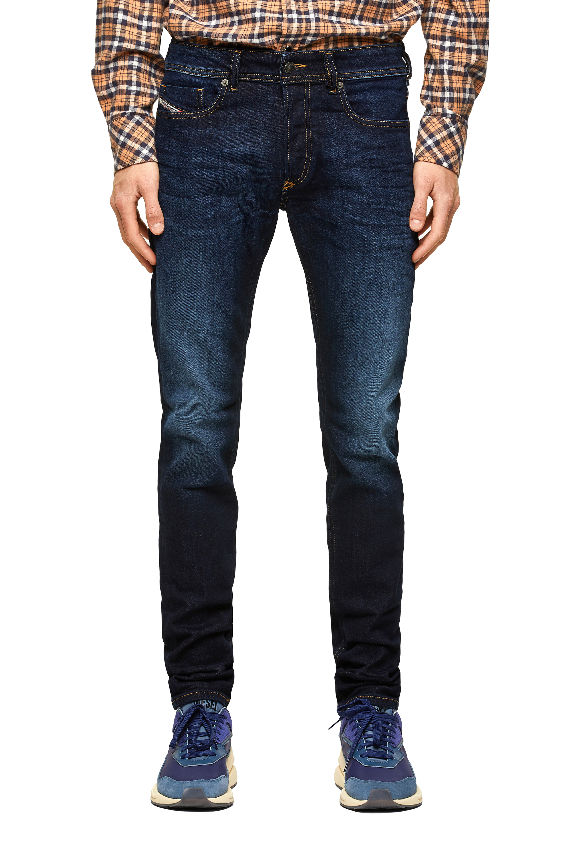 Sleenker 009EY, Dunkelblau - Jeans