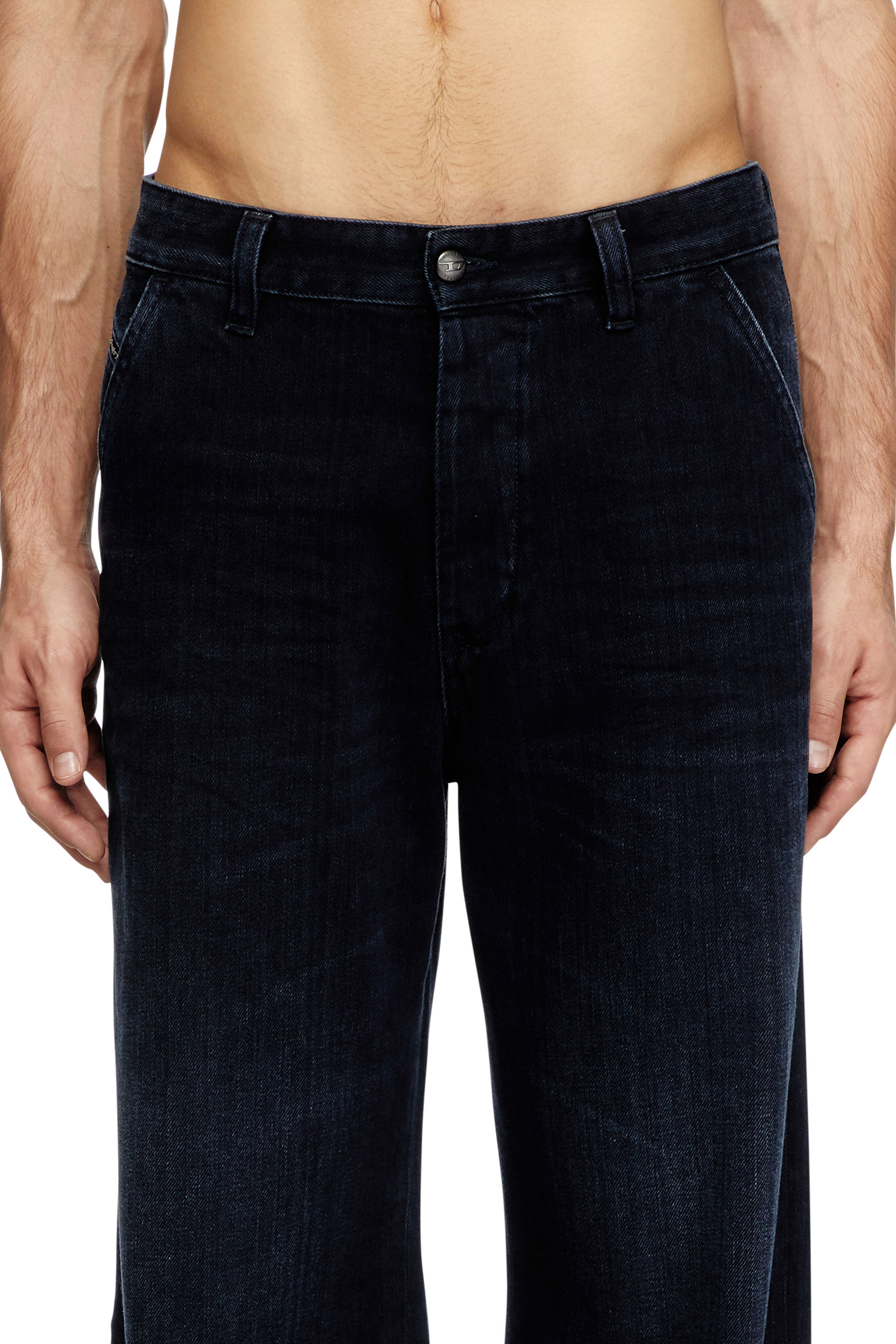 Diesel - Regular Jeans D-Phant-chino 09L54 Mixte, Bleu Foncé - Image 5