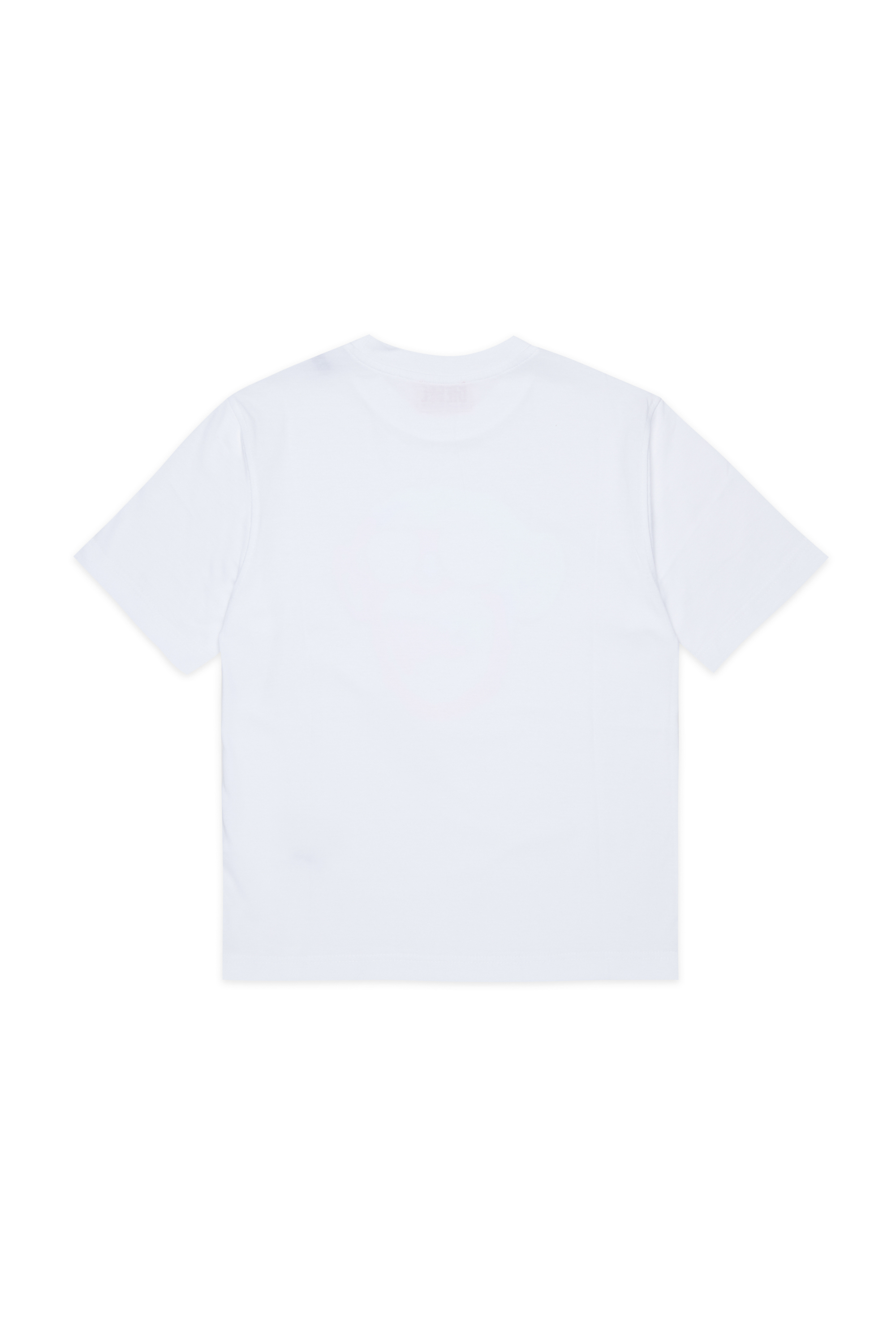 Diesel - TMONKEY OVER, Herren T-Shirt mit Affen-Print in Wei&szlig; - 2