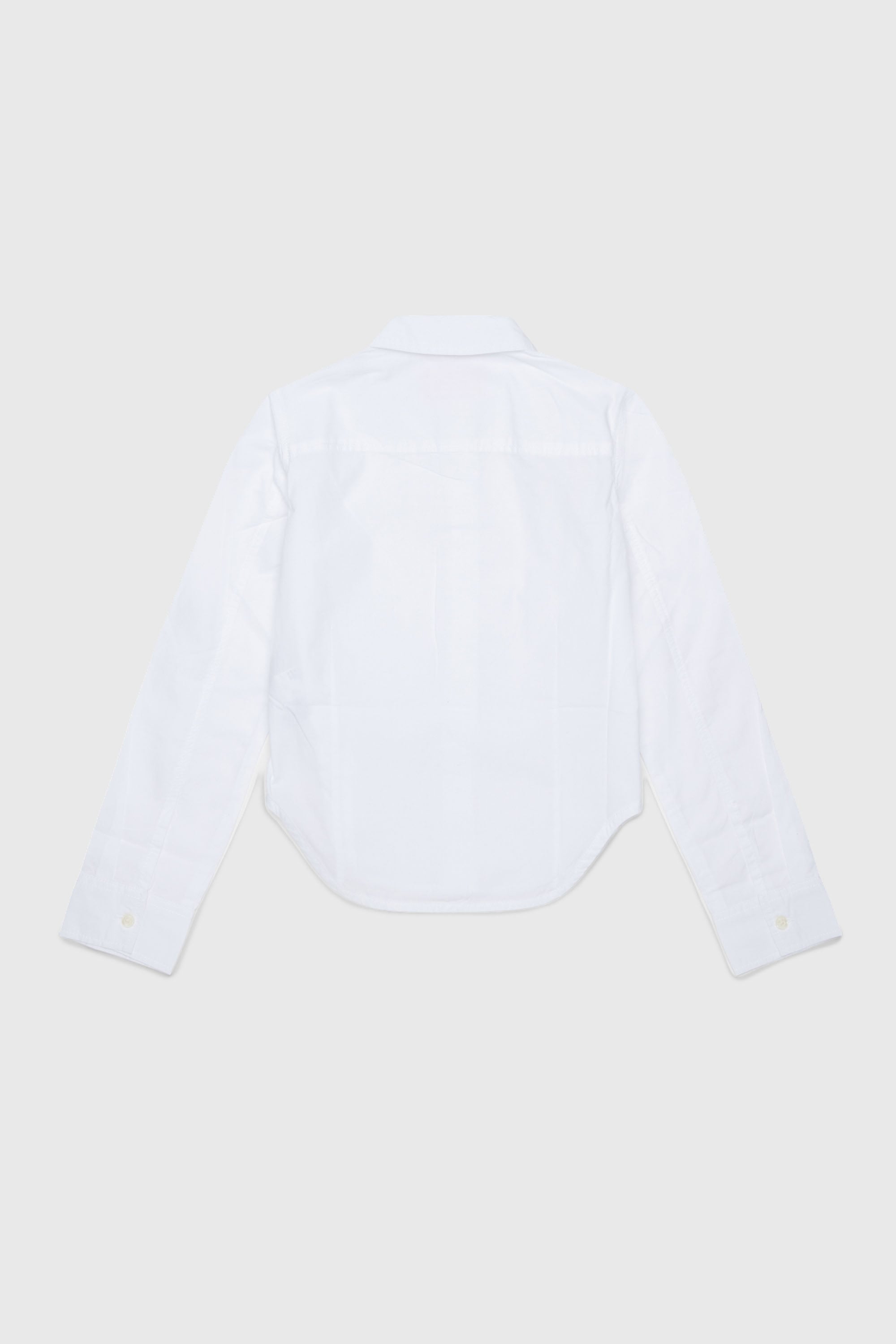 Diesel - CLAIRE, Camicia in cotone con collo Oval D Donna in Bianco - 2