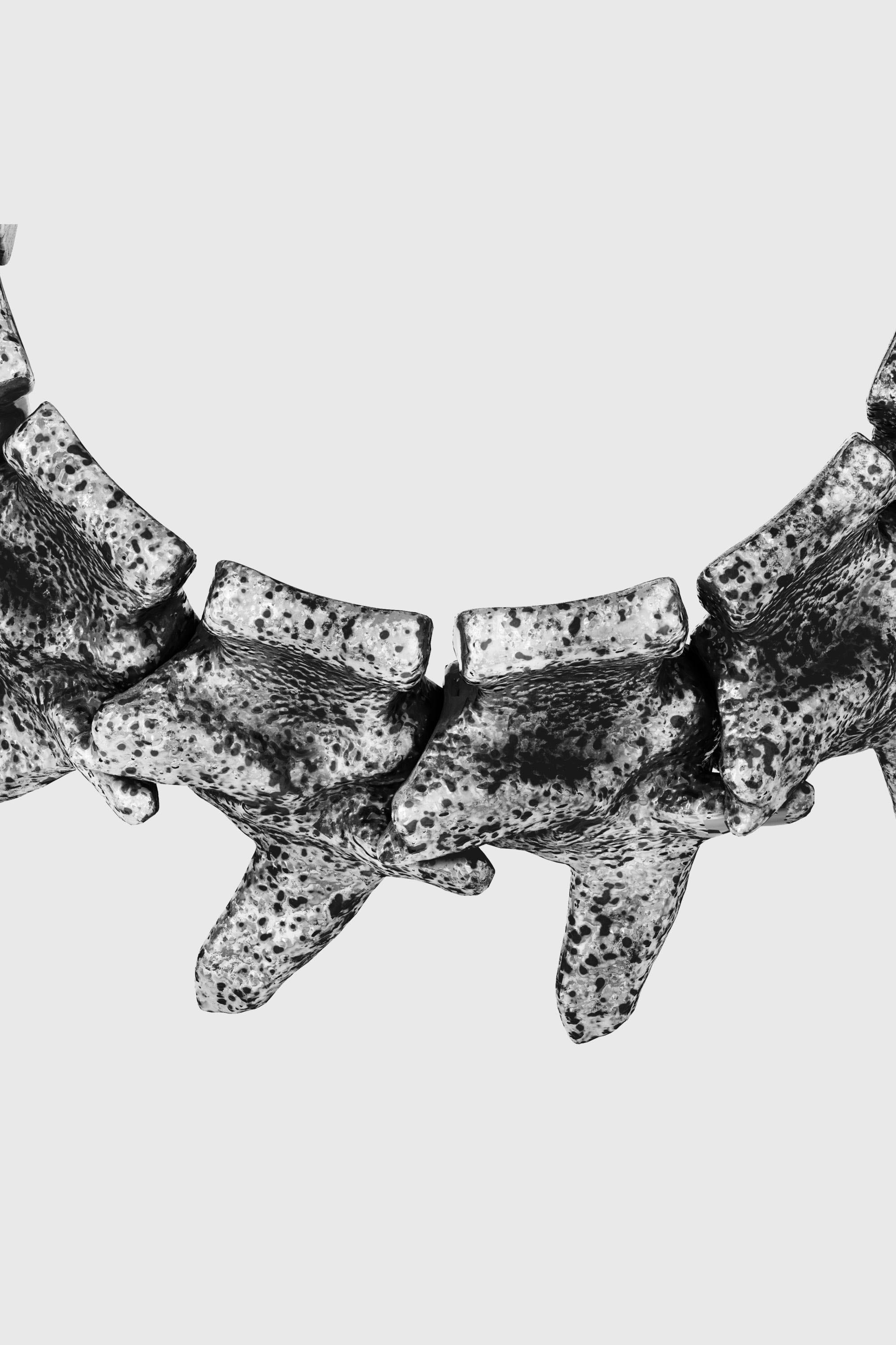 Diesel - DX1709040 JEWELLERY, Unisex Armband mit silberfarbenen Elementen in Dunkelgrau - 2