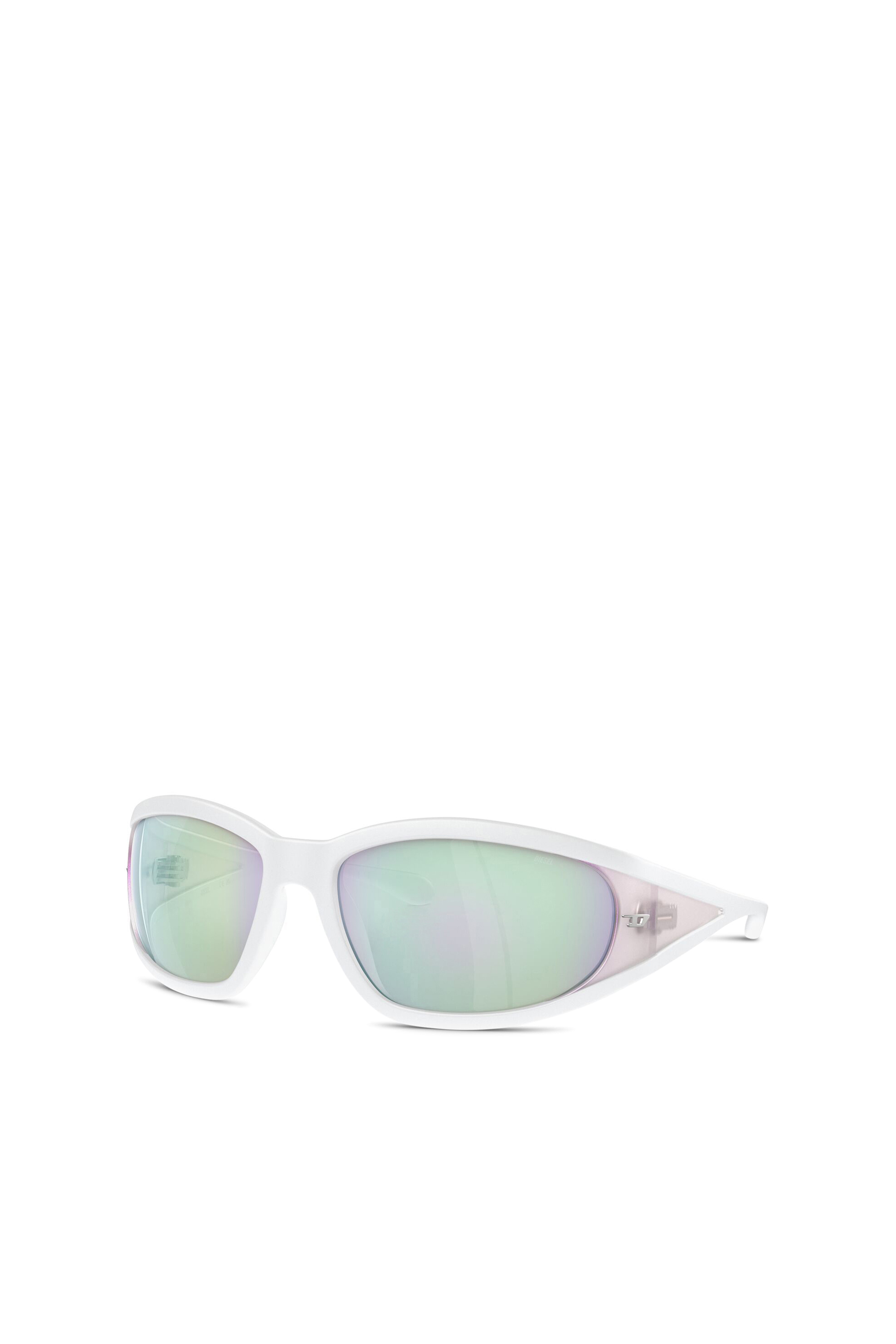 Diesel - 0DL3002, Unisex Sonnenbrille aus acetat mit rechteckigen gläsern in Bubble - 4