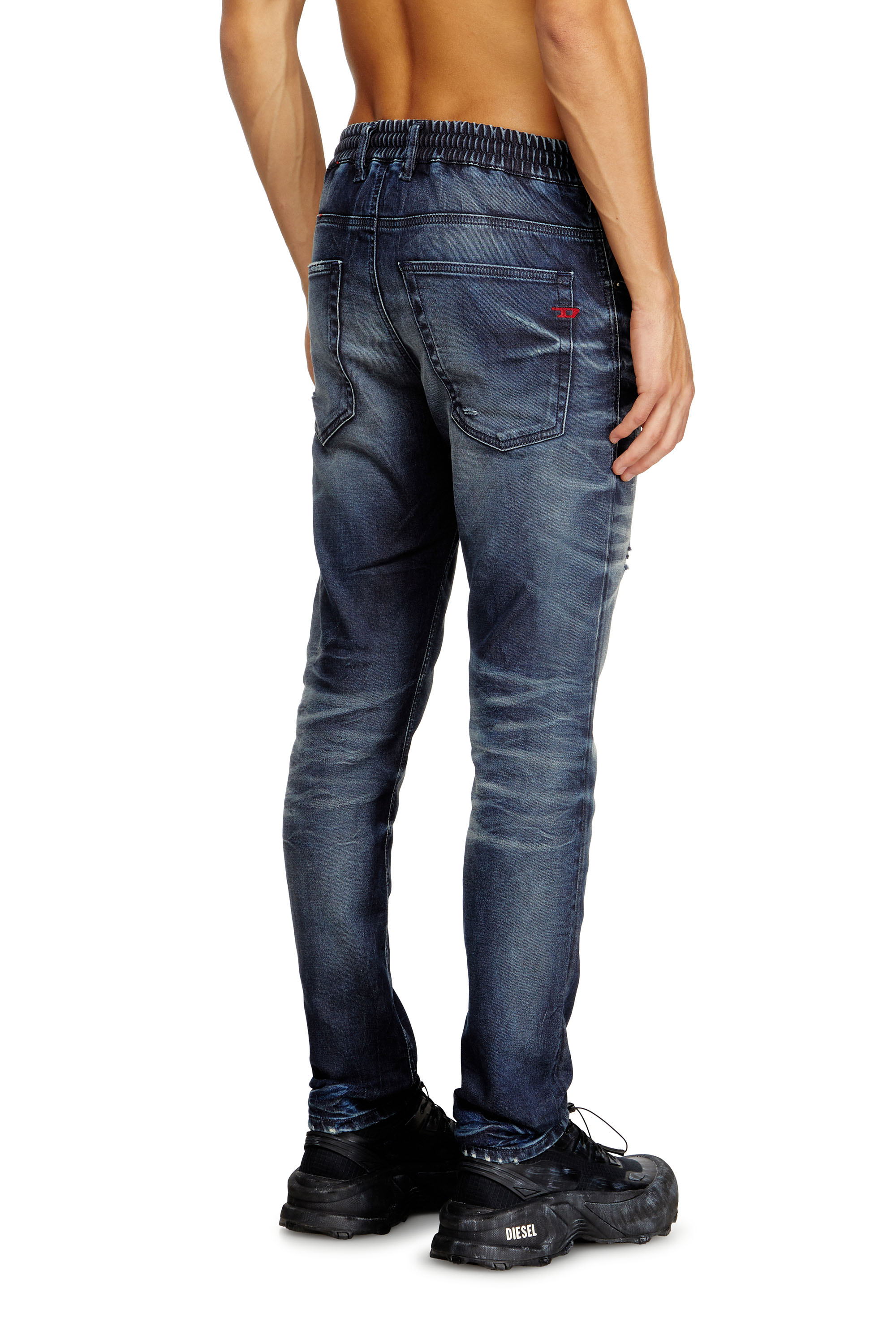 Diesel - Herren Regular 2032 D-Krooley Joggjeans® 068UD, Dunkelblau - 4