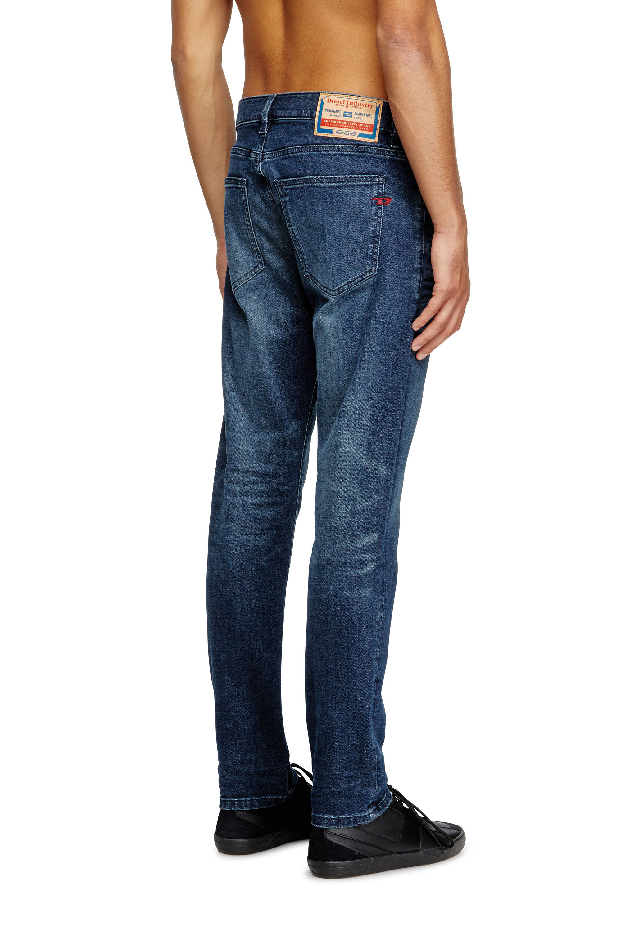 Slim Jeans 2019 D-Strukt 0GRDJ, Dunkelblau Diesel - Herren Slim Jeans 2019 D-Strukt 0GRDJ, Dunkelblau - 4