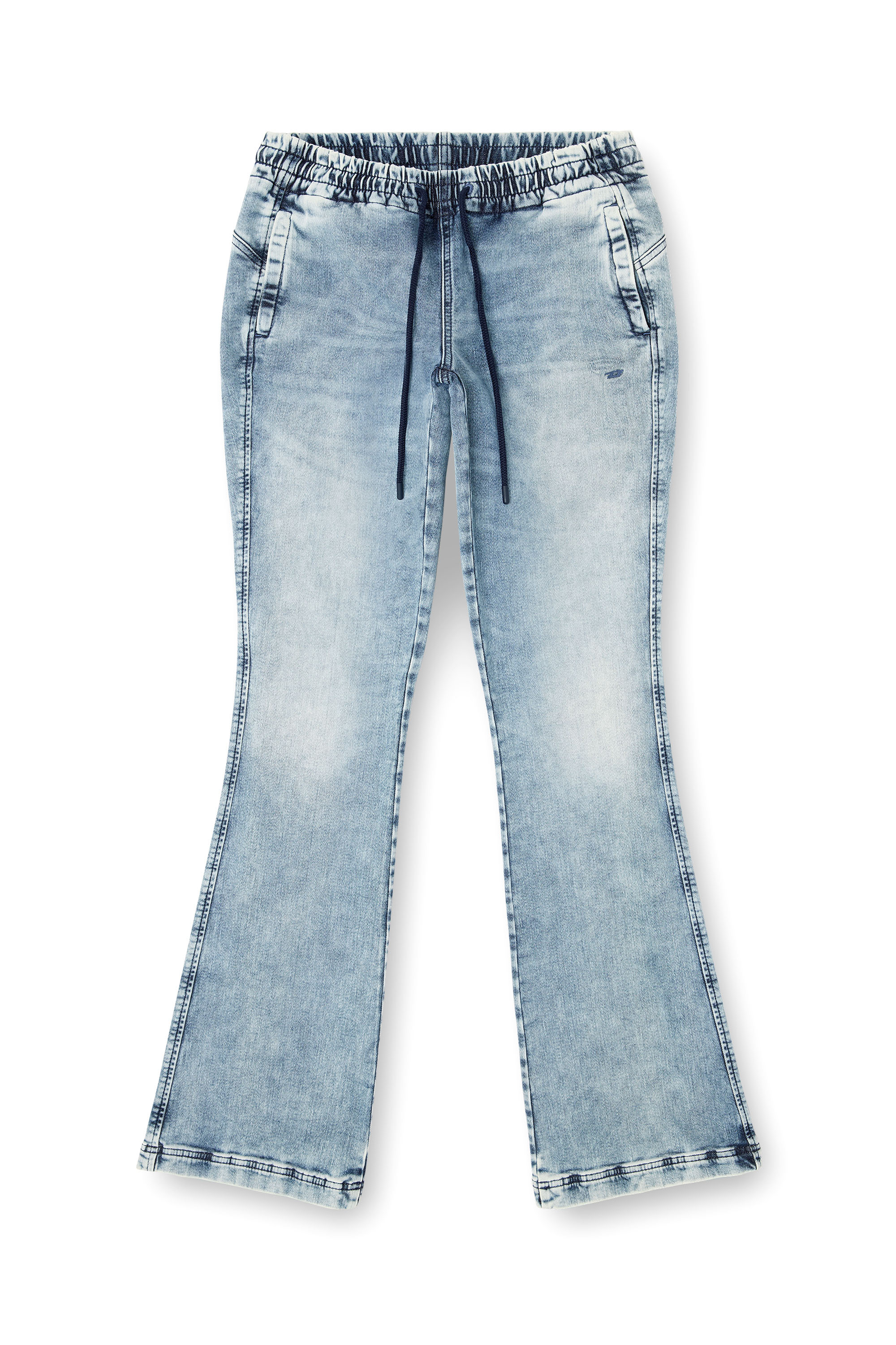 Diesel - Bootcut 2069 D-Ebbey Joggjeans® 09M32 Donna, Blu Chiaro - Image 3