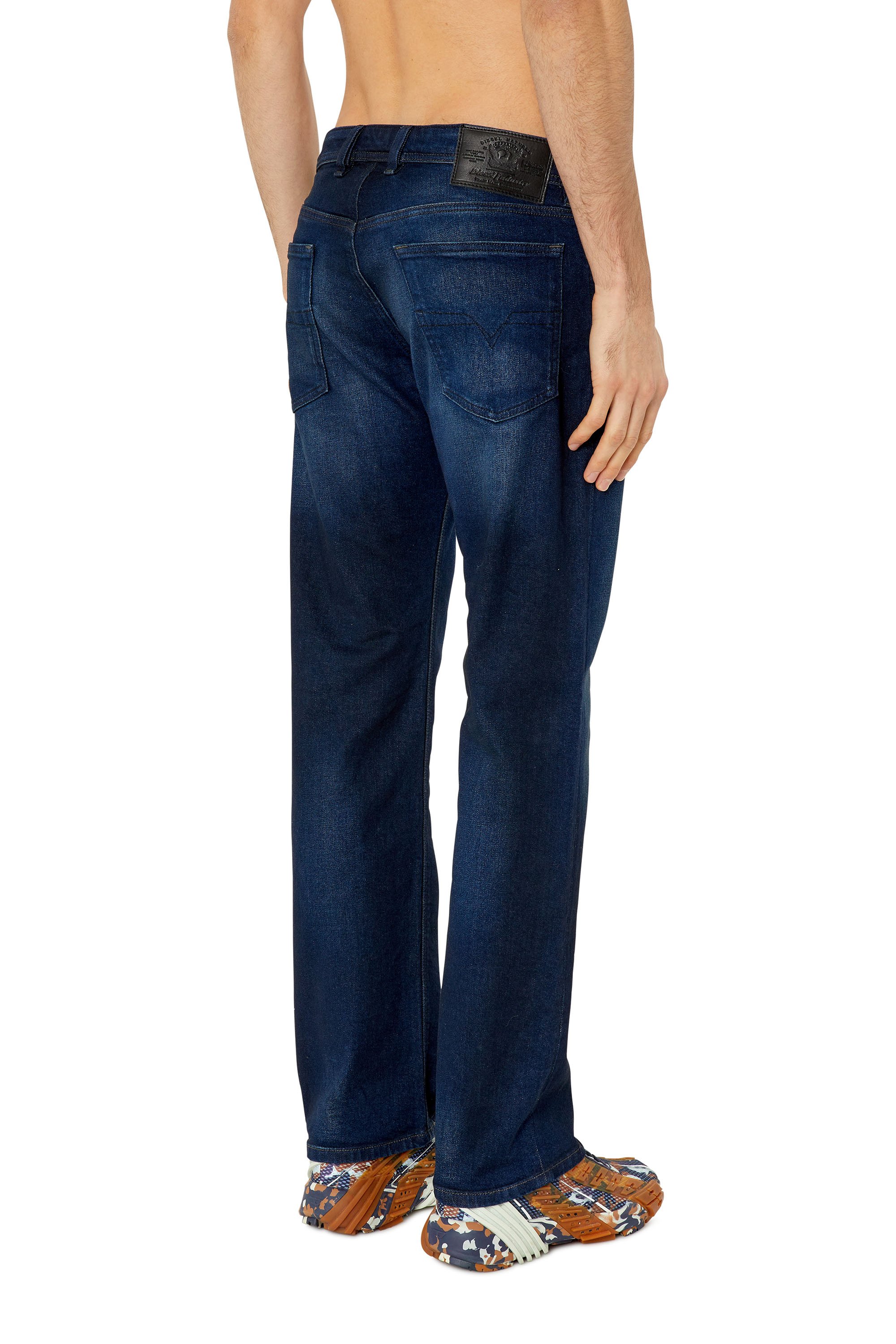 Diesel - Straight Jeans Waykee E814W, Blu medio - Image 2