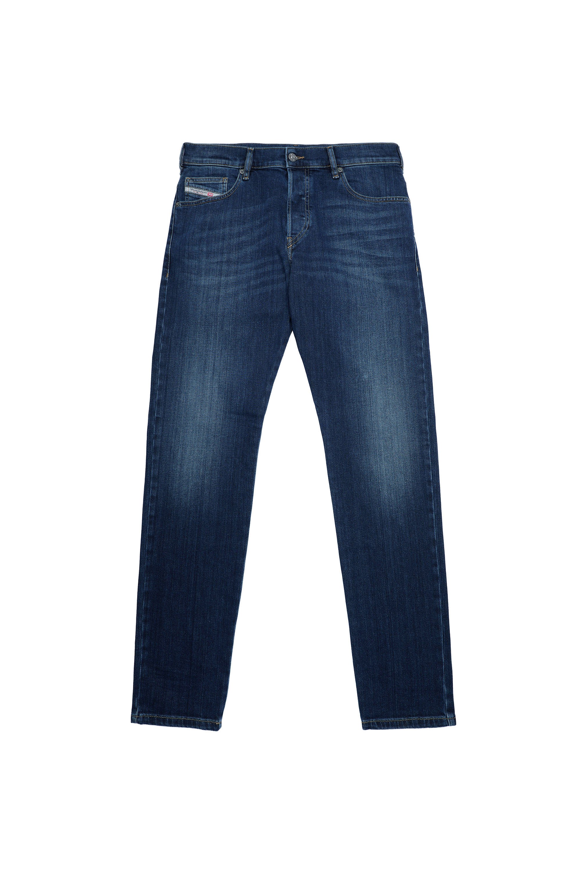 Diesel - D-Yennox 009ML Tapered Jeans, Blu Scuro - Image 6