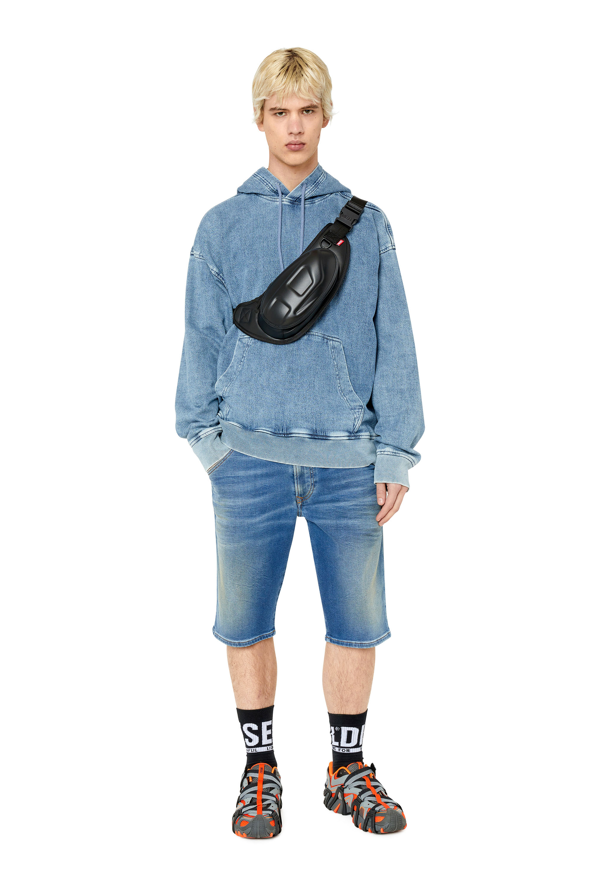 Diesel - D-KROOSHORT-Z-T, Medium blue - Image 4