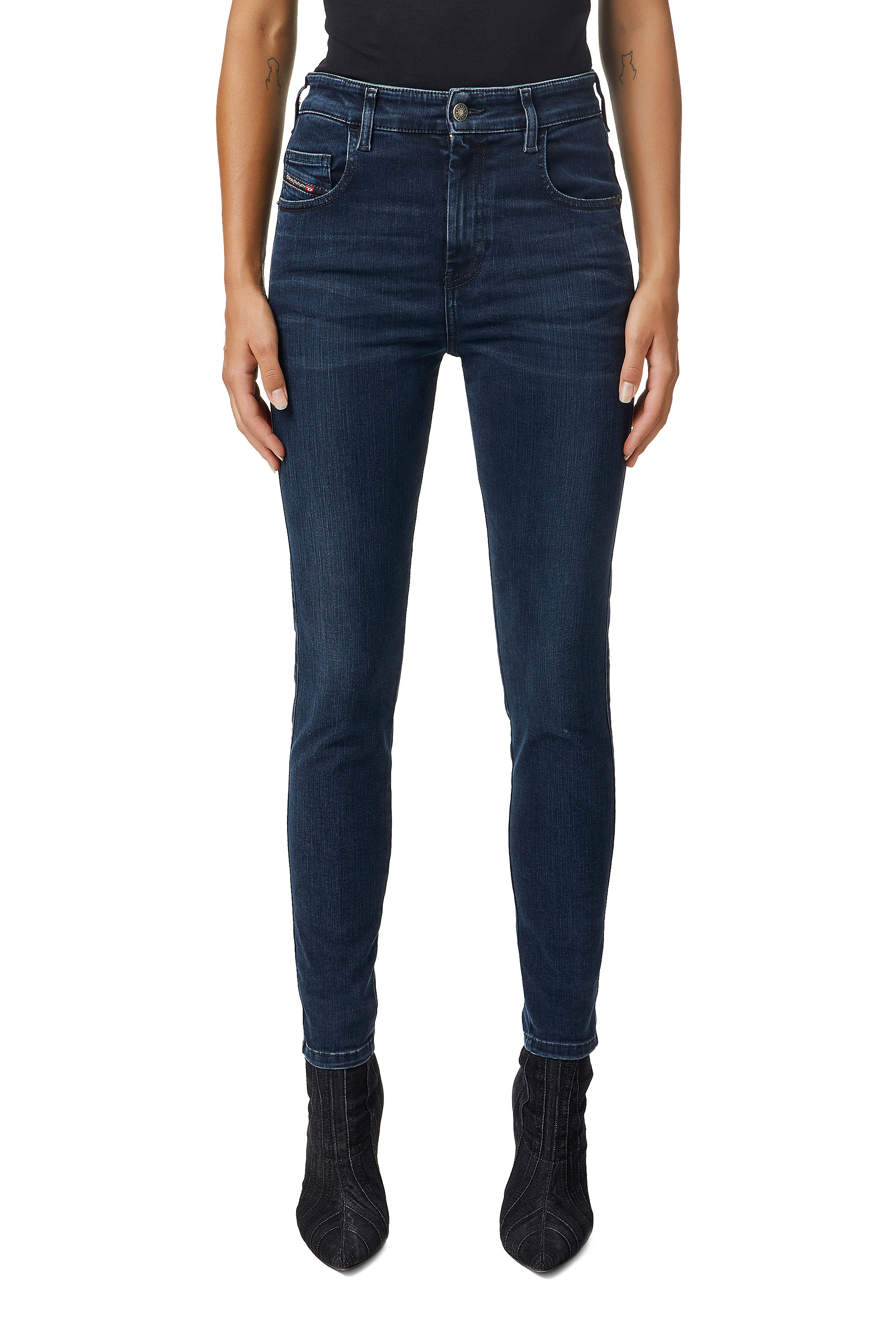 Slandy High 009QF, Blu Scuro - Jeans