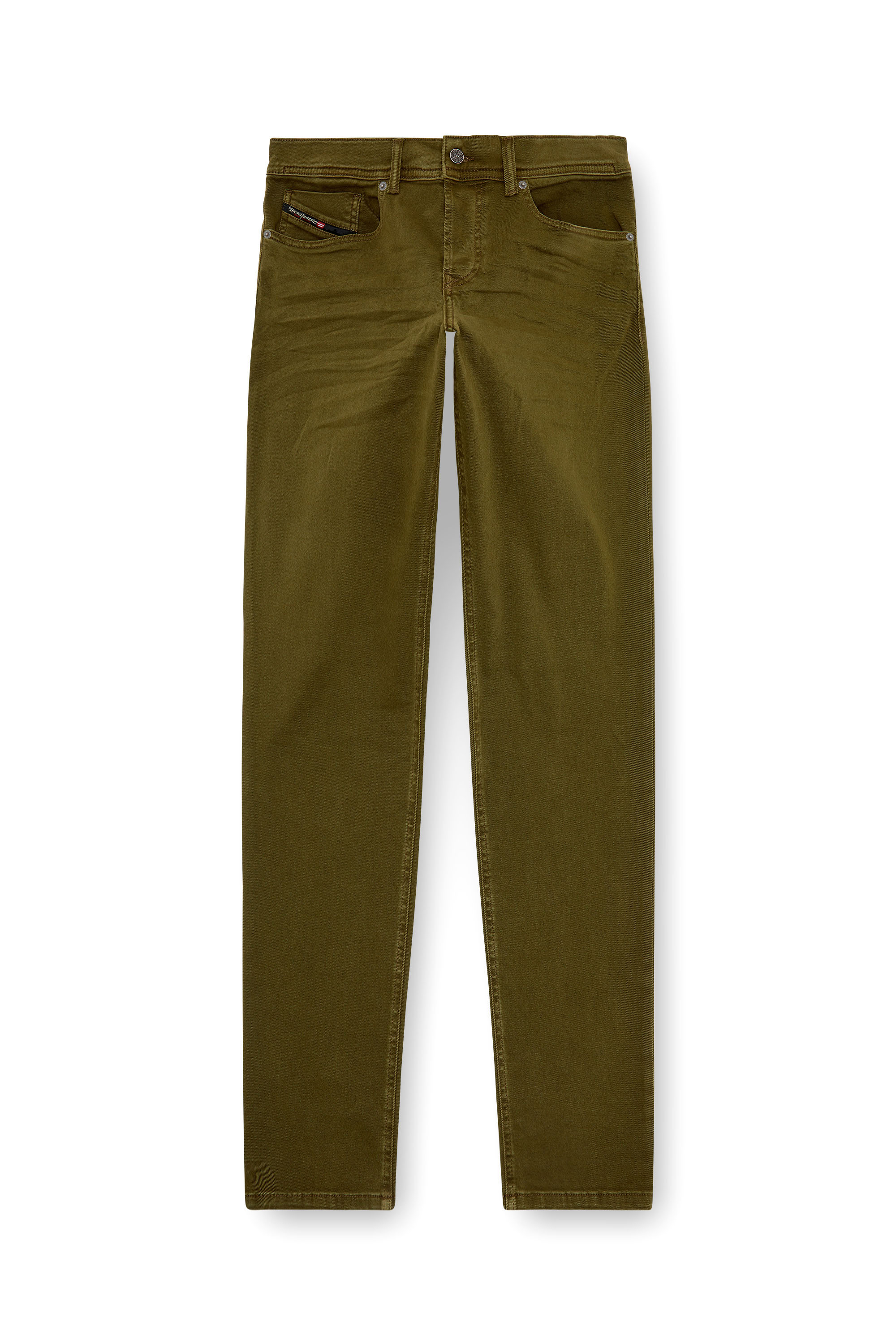 Diesel - Uomo Tapered Jeans 2023 D-Finitive 0QWTY, Verde Militare - Image 3
