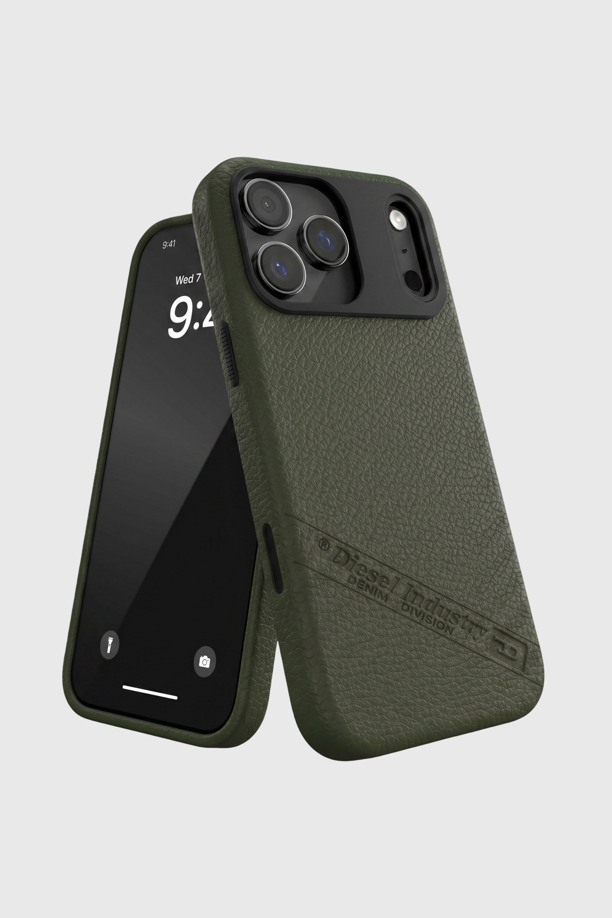 Diesel - 60648 MOULDED CASE, Cover Flag D con MagSafe per iPhone 17 Pro Max Unisex in Verde - 6