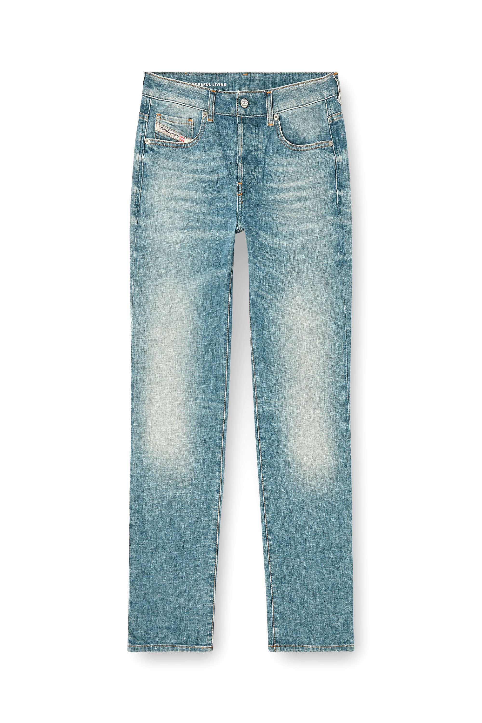 Diesel - Damen Regular Jeans 1989 D-Mine 09M58, Mittelblau - 2