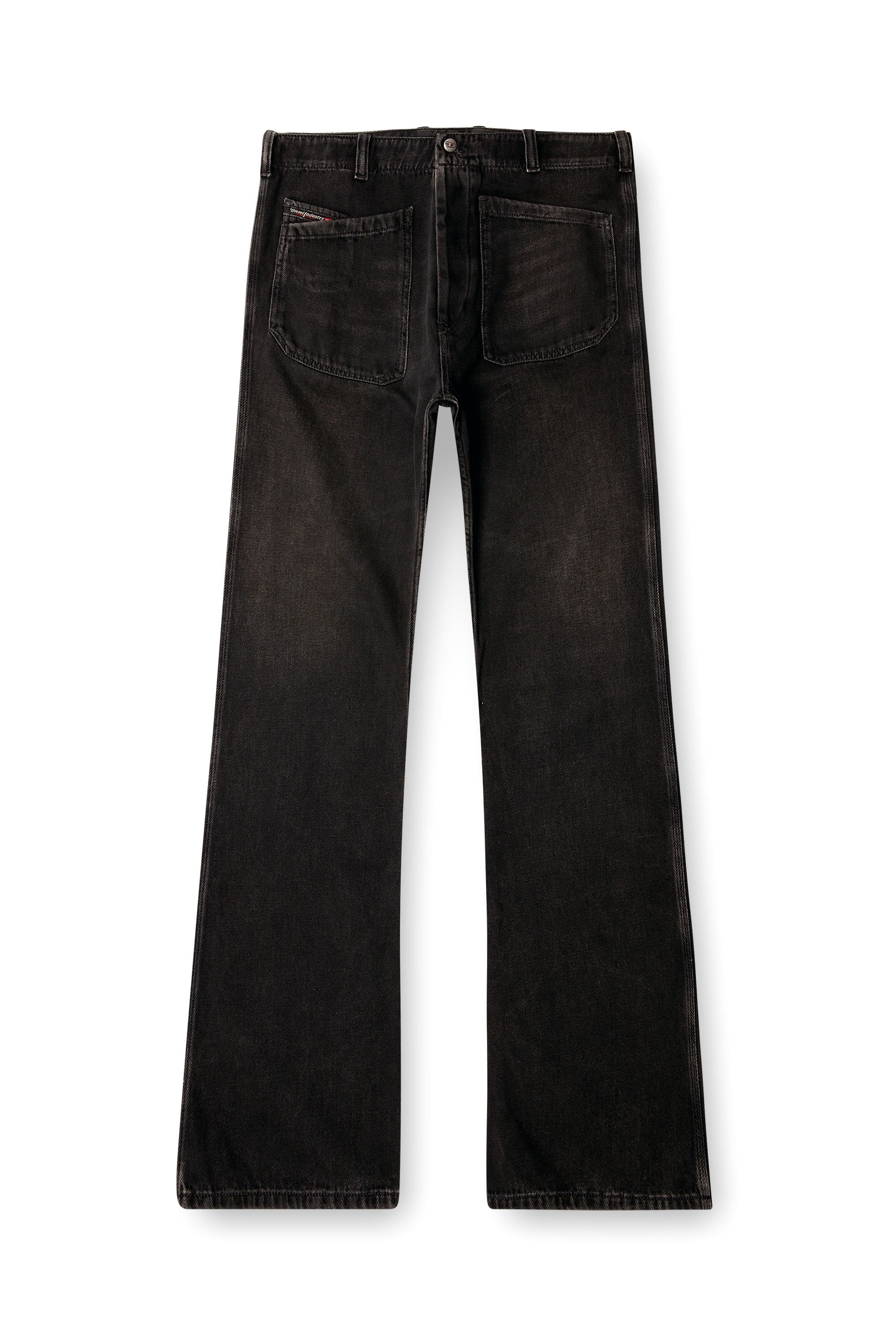 Diesel - Man's Bootcut Jeans D-Moorix 09J96, Black/Dark grey - 3