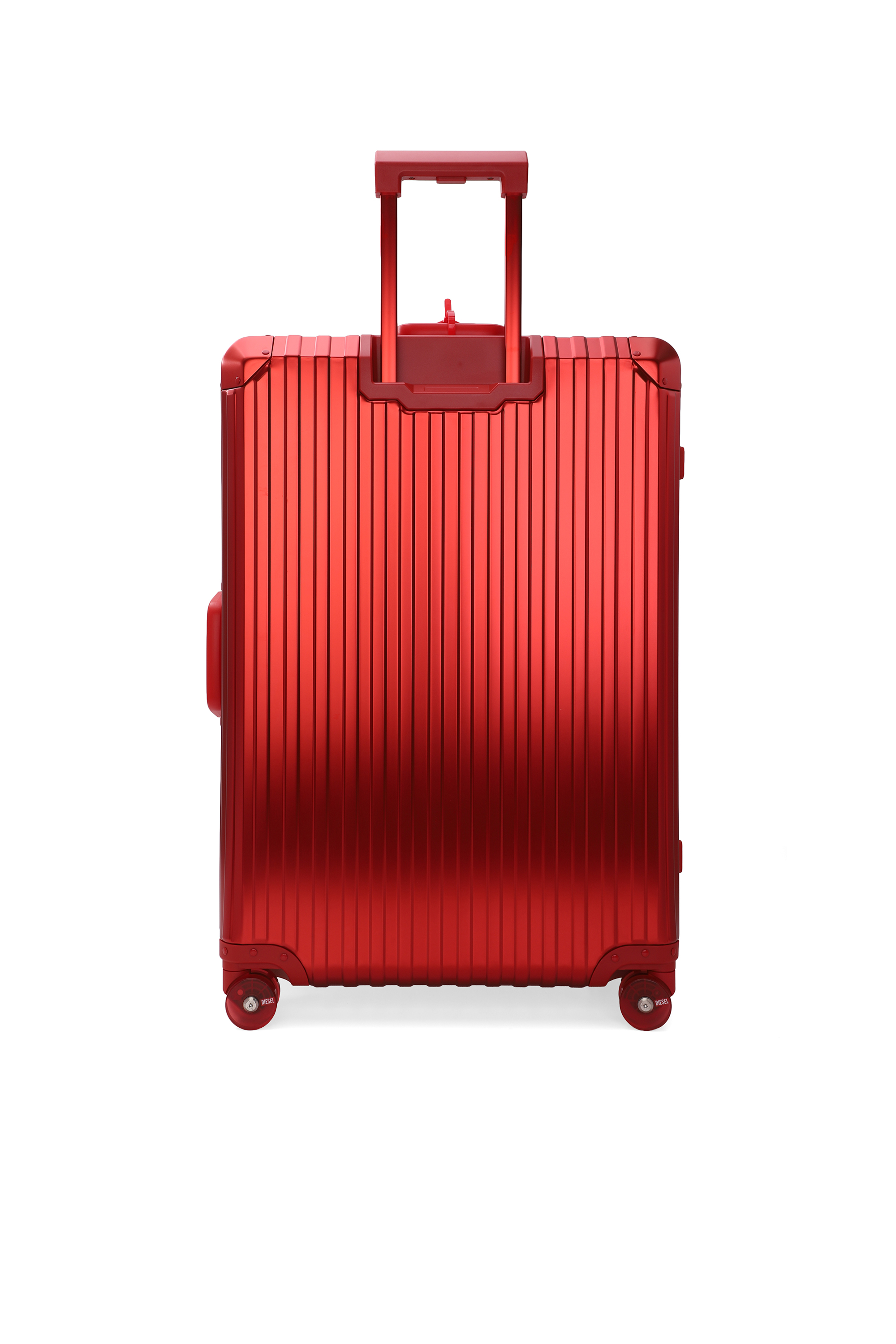 Diesel - DIESEL ALUMINUM TROLLEY- DSL002, Valise en aluminium taille L Mixte in Rouge - 2