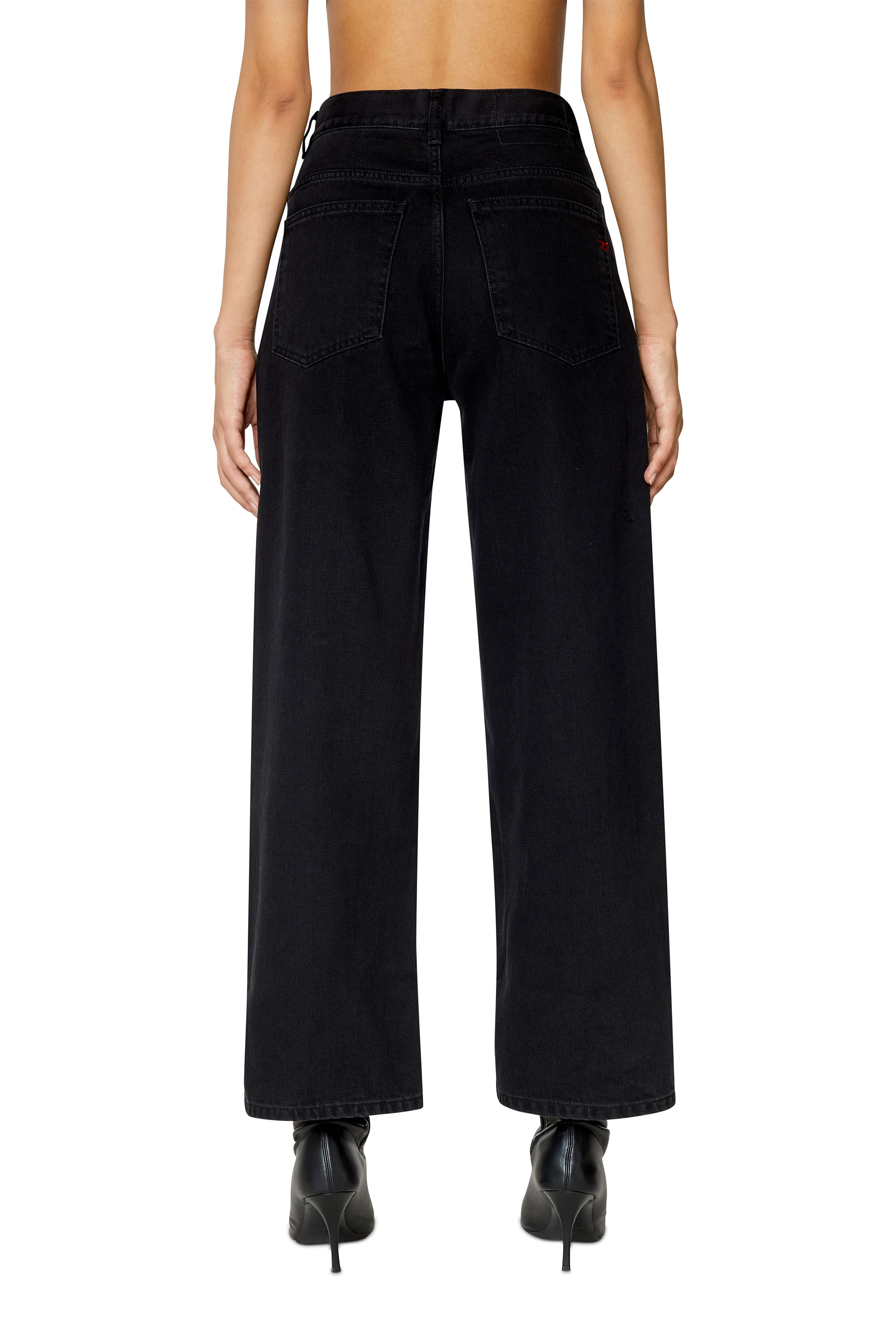 Diesel - Bootcut and Flare Jeans 2000 Widee Z09RL, Bootcut and Flare Jeans - 2000 Widee Femme in Noir - 4