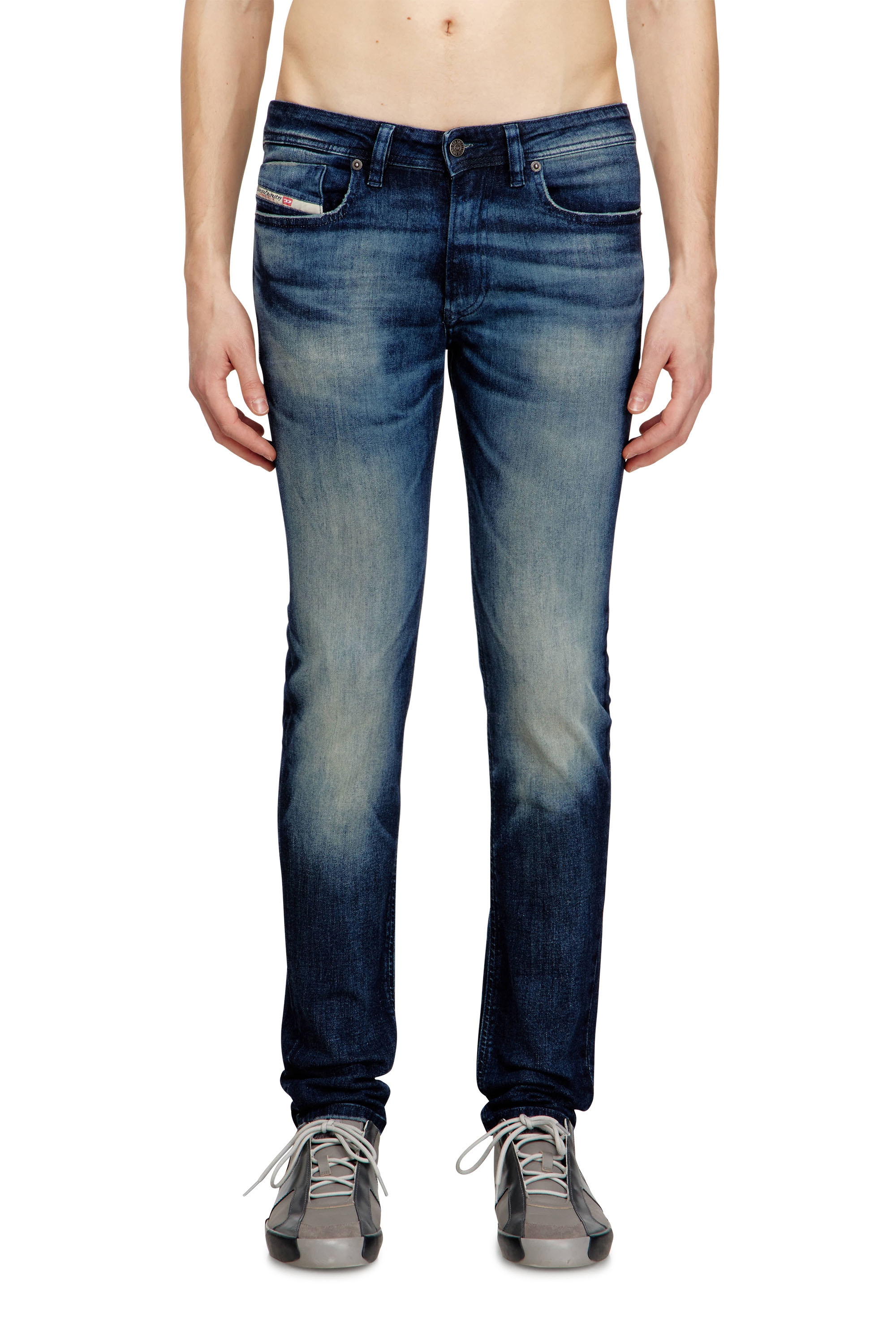 Diesel - Skinny Jeans 1979 Sleenker 0ADBM Uomo, Blu Scuro - Image 1