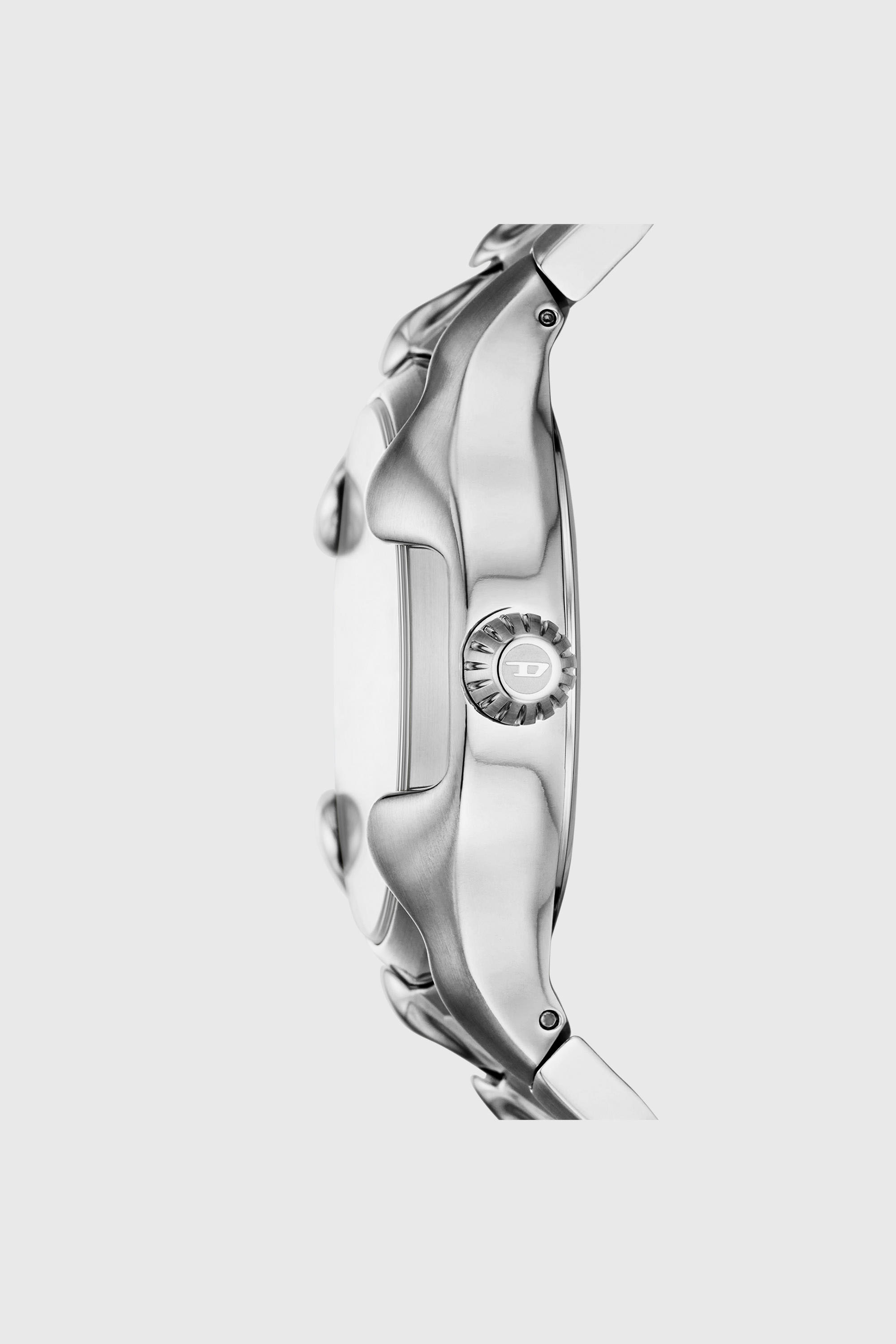 Diesel - DZ2200, Orologio Vert in acciaio inossidabile Uomo in Argento - 3