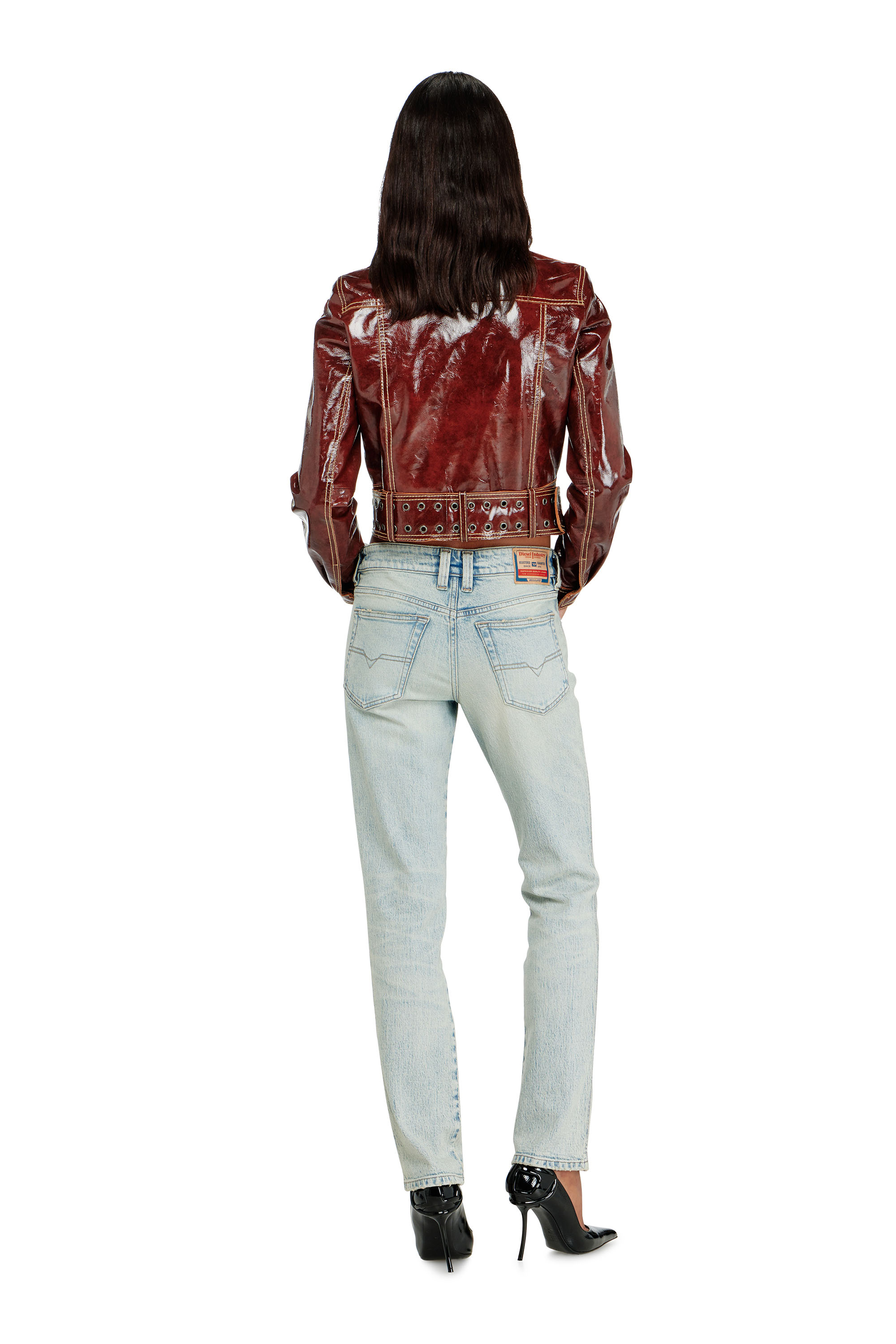 Diesel - Slim Jeans 1992 D-Jiann 0KBBK Femme, Bleu Clair - Image 3