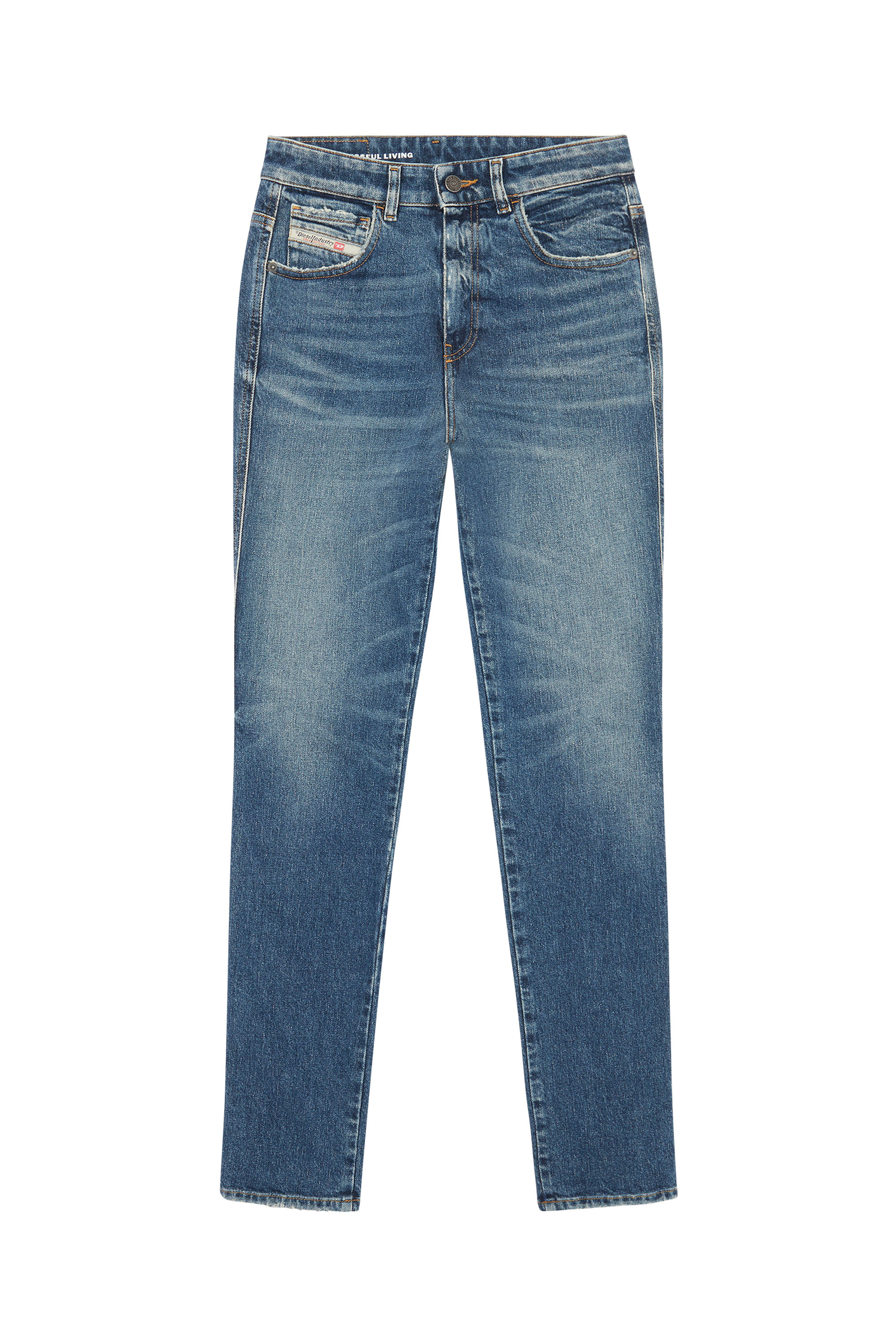 Diesel - 1994 007L1 Straight Jeans, Bleu moyen - Image 3