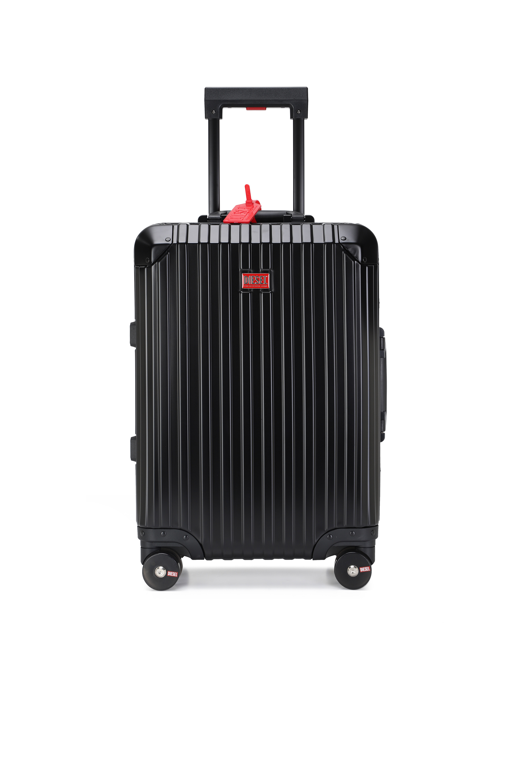 Diesel - DIESEL ALUMINUM TROLLEY- DSL002, Valise en aluminium taille S Mixte in Noir - 1