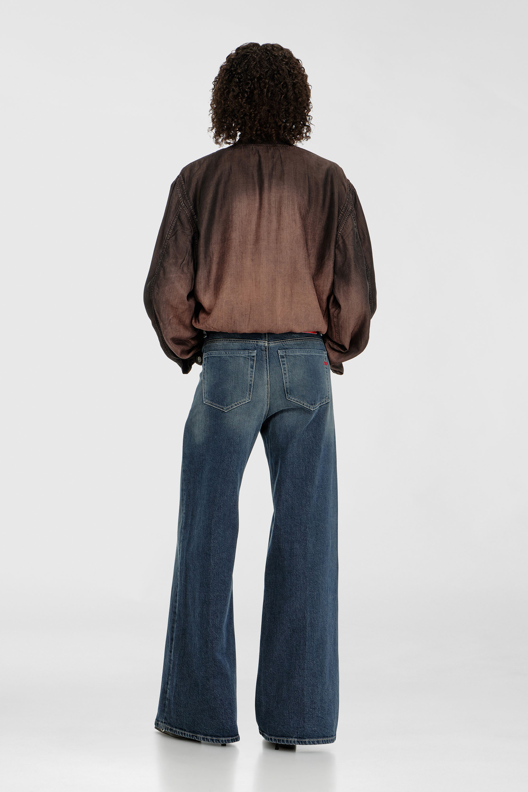 Diesel - Damen Flare Jeans 1978 D-Akemi 007EI, Dunkelblau - 3
