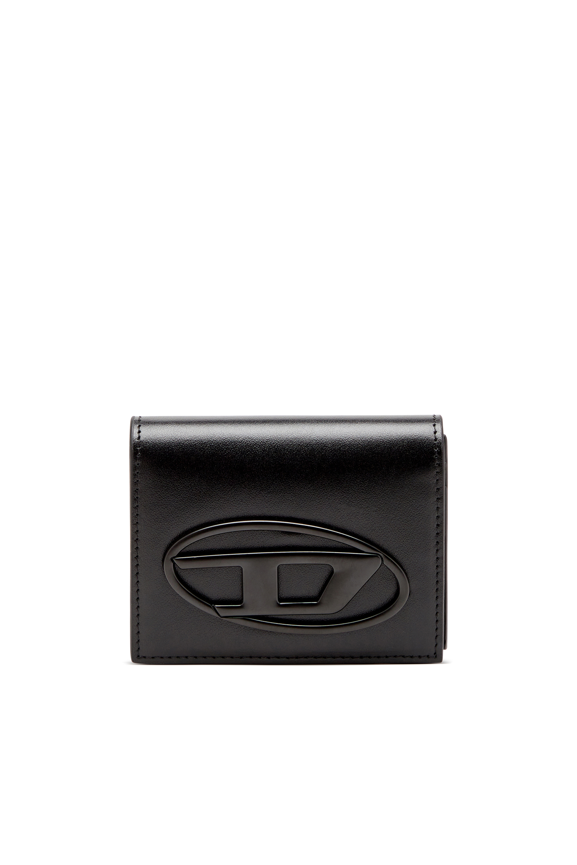 Diesel - HOLI-D CARD HOLDER S II, Portacarte a libro in pelle Uomo in Nero - 1