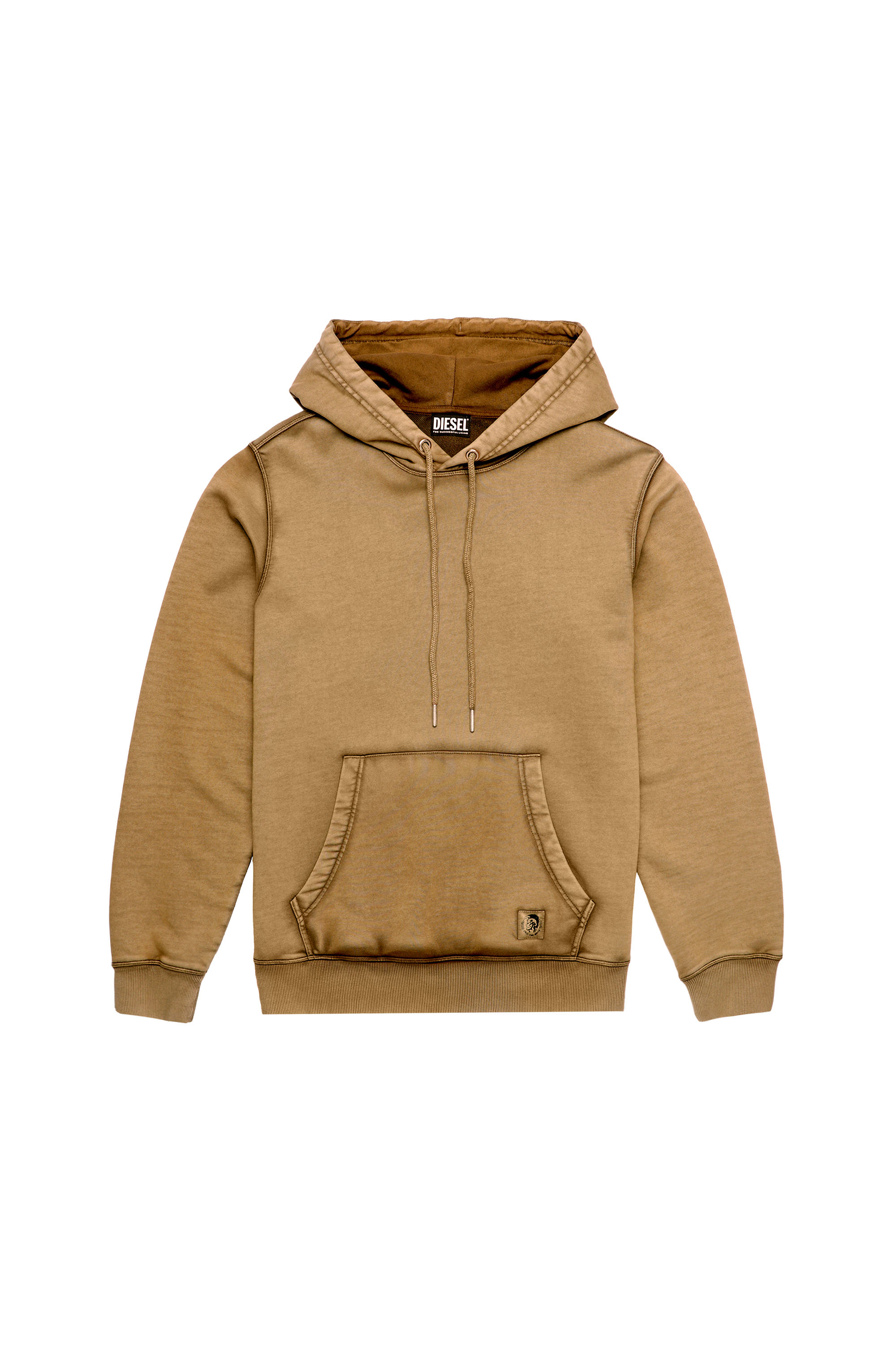 S-GIRK-HOOD-MOHI-B1, Marron Clair - Pull Cotton