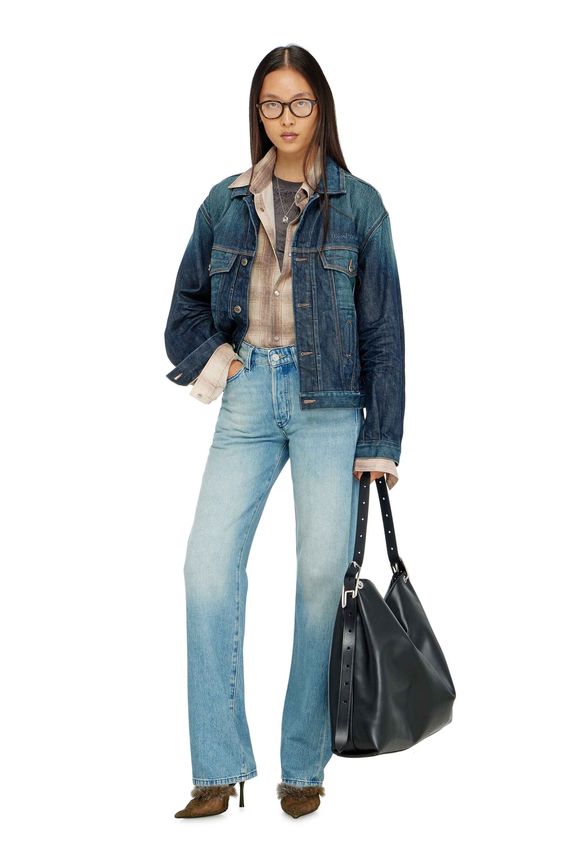 Diesel - Woman's Regular Jeans 1971 D-Sent 0BEBF, Light Blue - 1