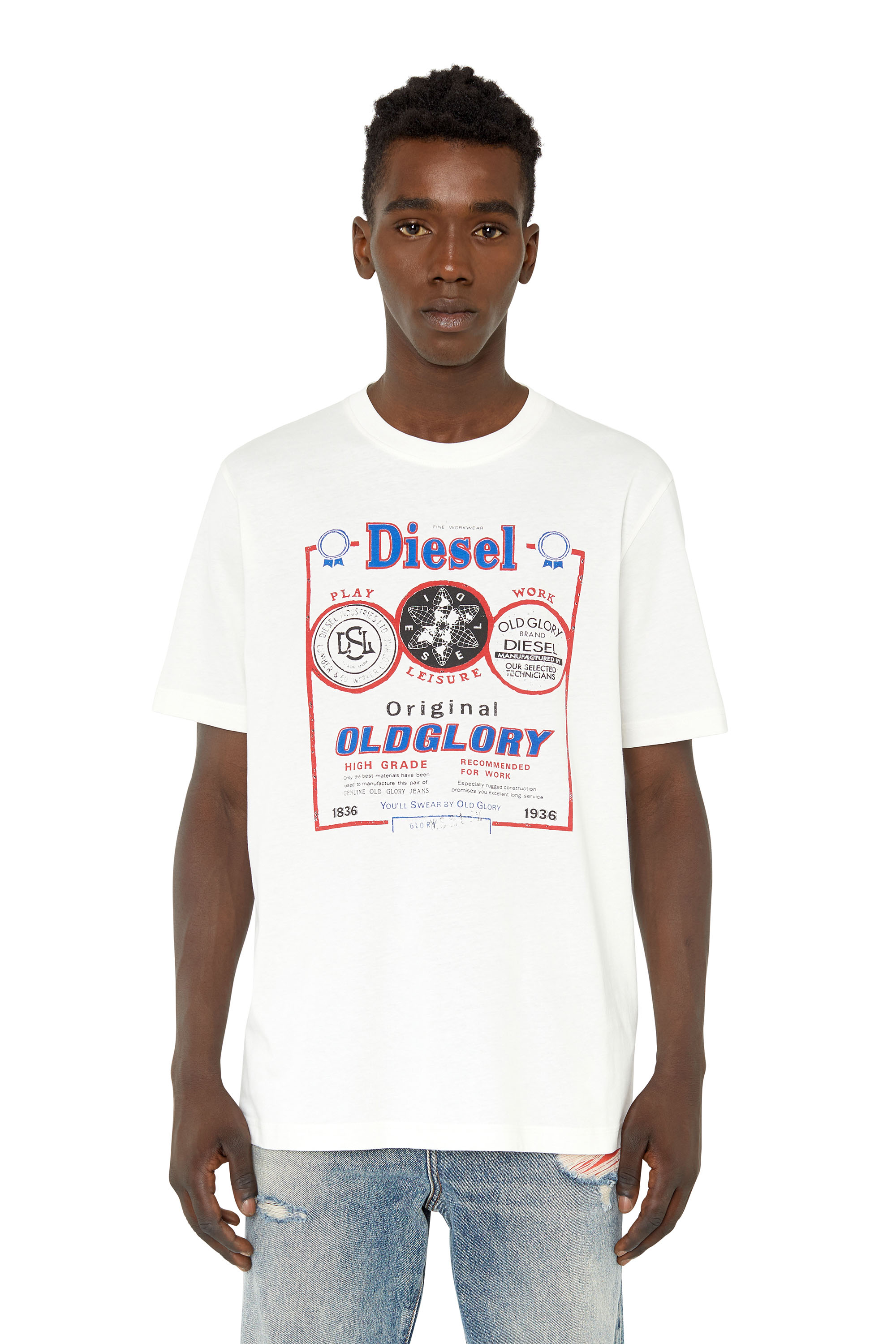 Diesel - T-JUST-E36, Bianco - Image 1