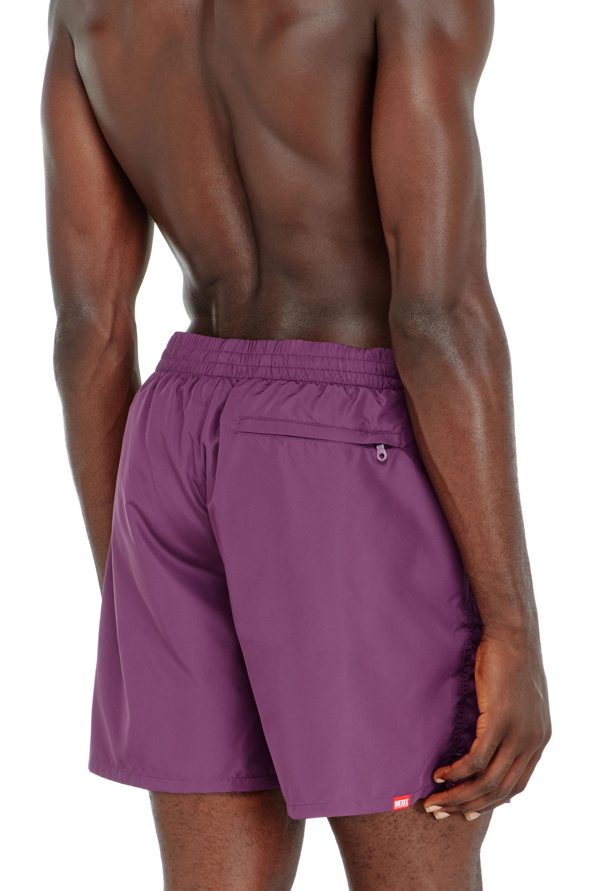 Diesel - GEORGE-41-UTLT, Costume da bagno con logo Oval D metallizzato Uomo in ToBeDefined - 4