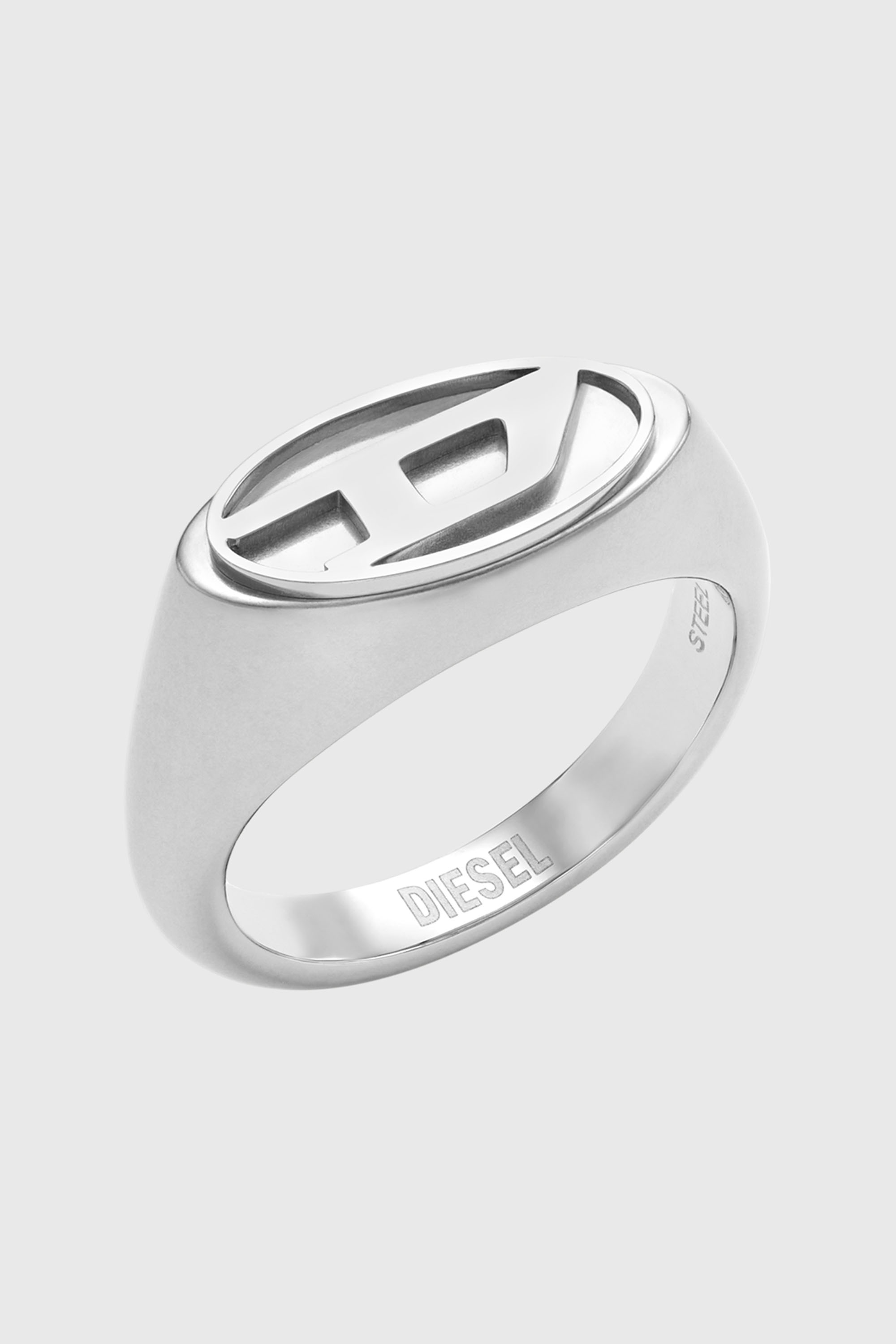 Diesel - DX1475, Anello in acciaio inossidabile Unisex in Argento - 1