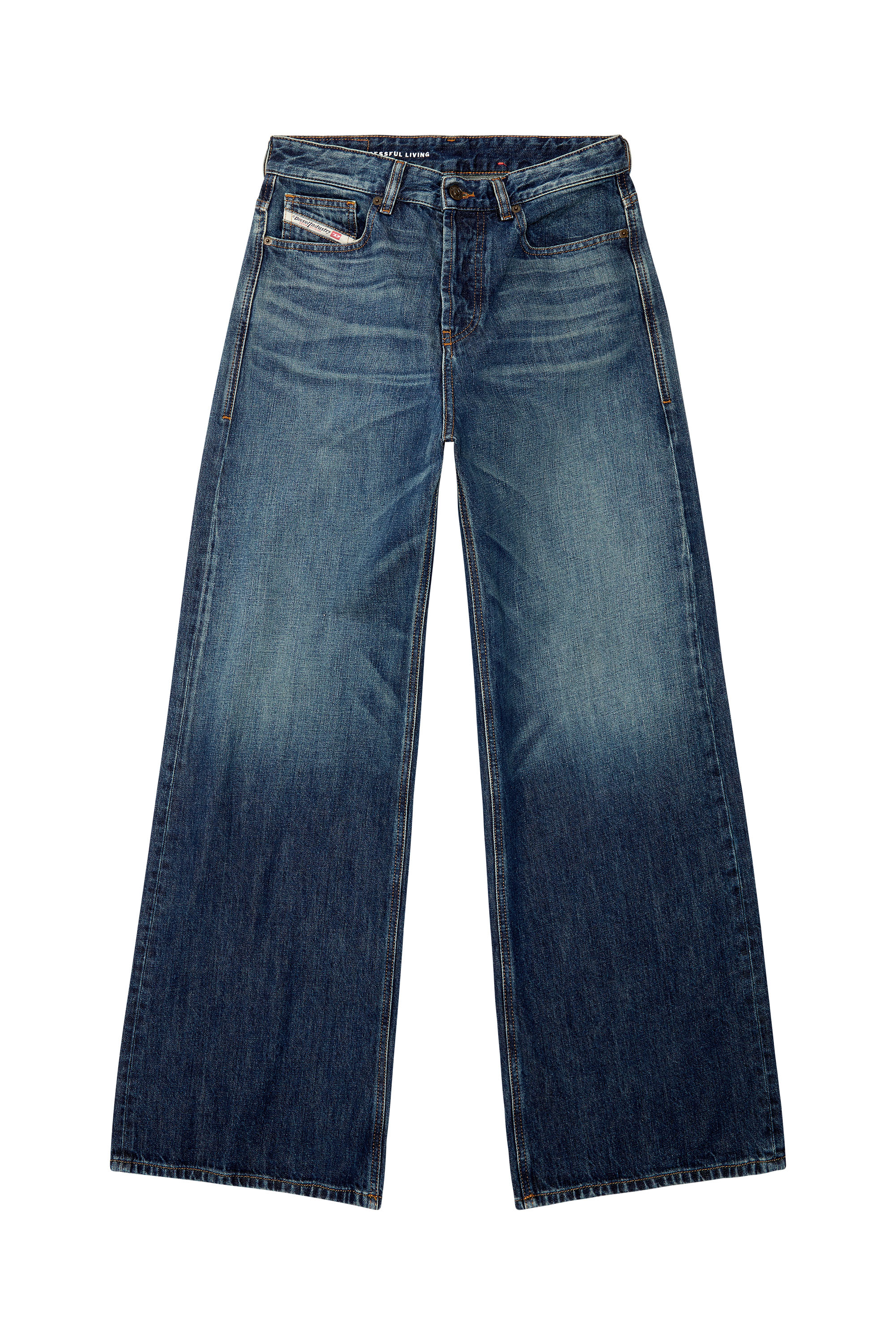 Diesel - Straight Jeans 1996 D-Sire 09H59, Blu Scuro - Image 5
