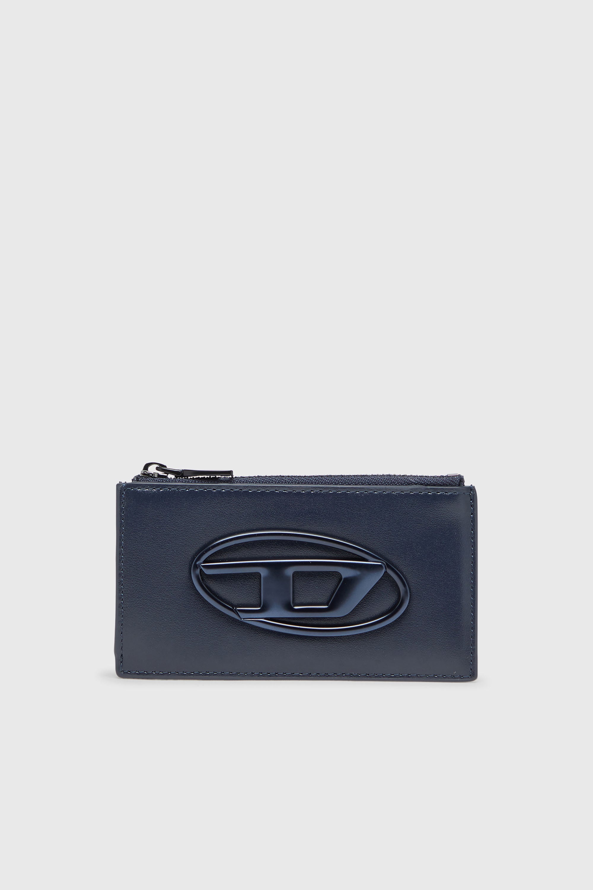 Diesel - HOLI-D CARD HOLDER III, Porte-cartes en cuir Homme in Bleu - 1