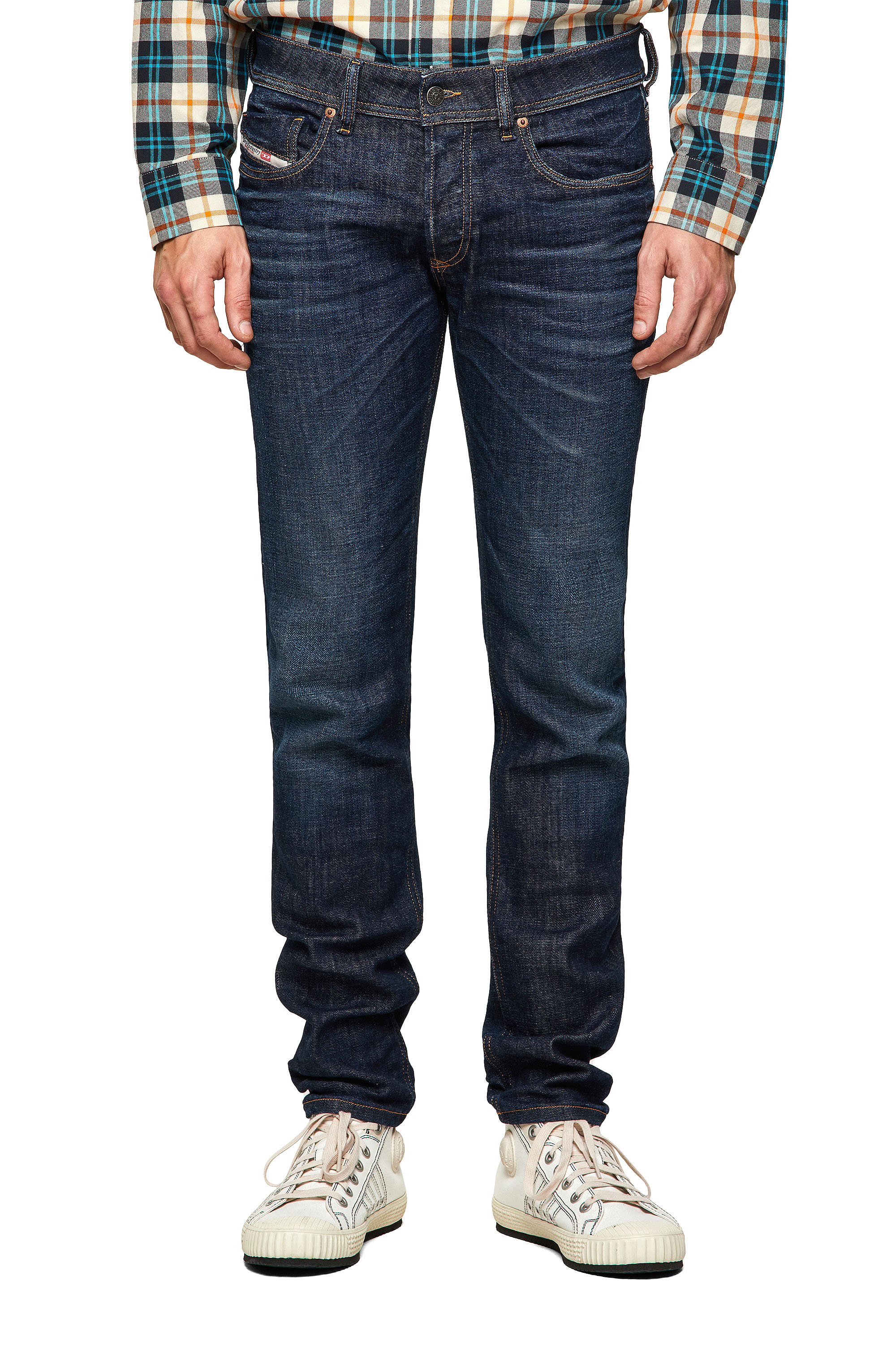 Sleenker 09A43, Dunkelblau - Jeans