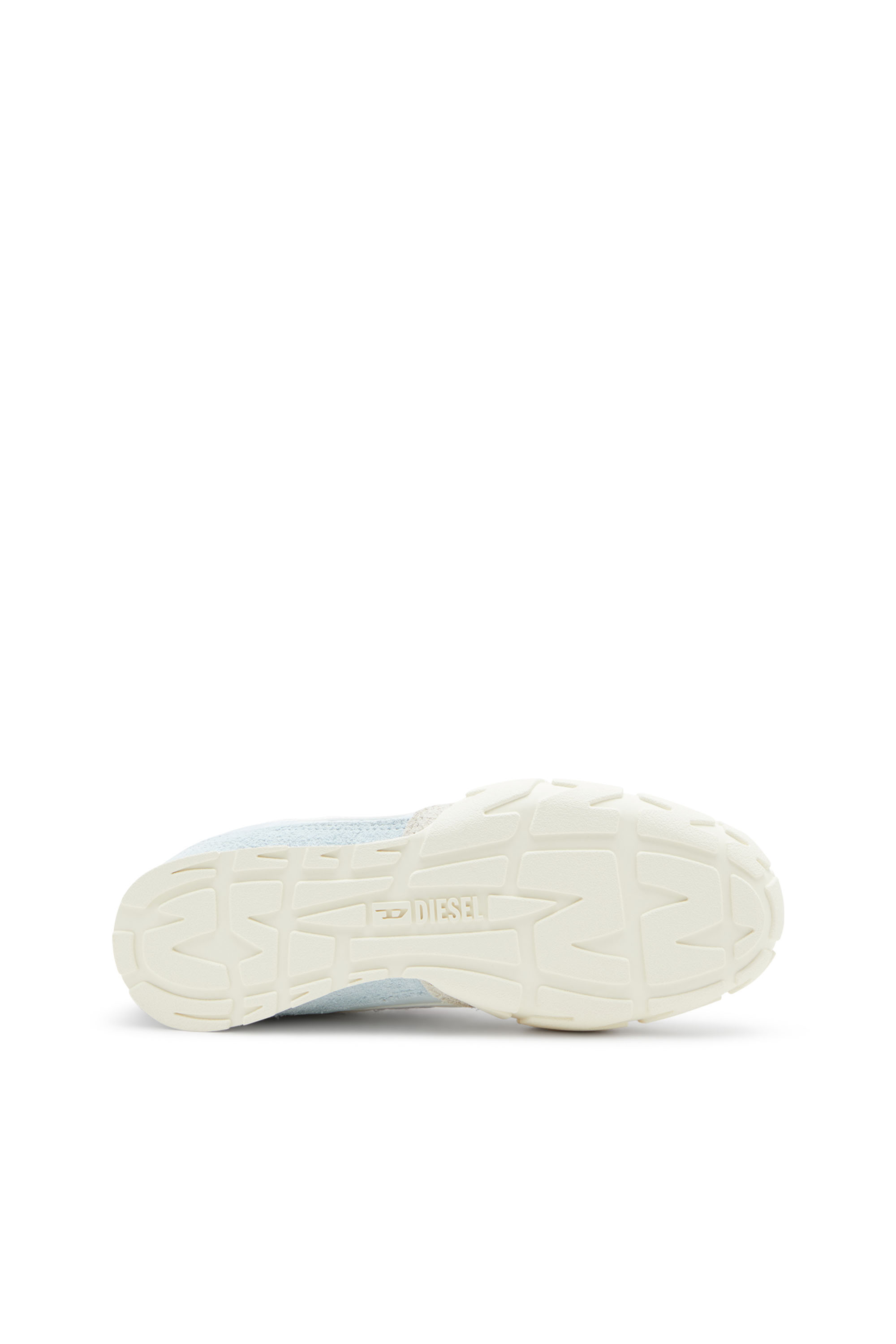 Diesel - S-PAGODHA LOW W, S-Pagodha-Sneaker in pelle, suede e ripstop Donna in Blu - 5