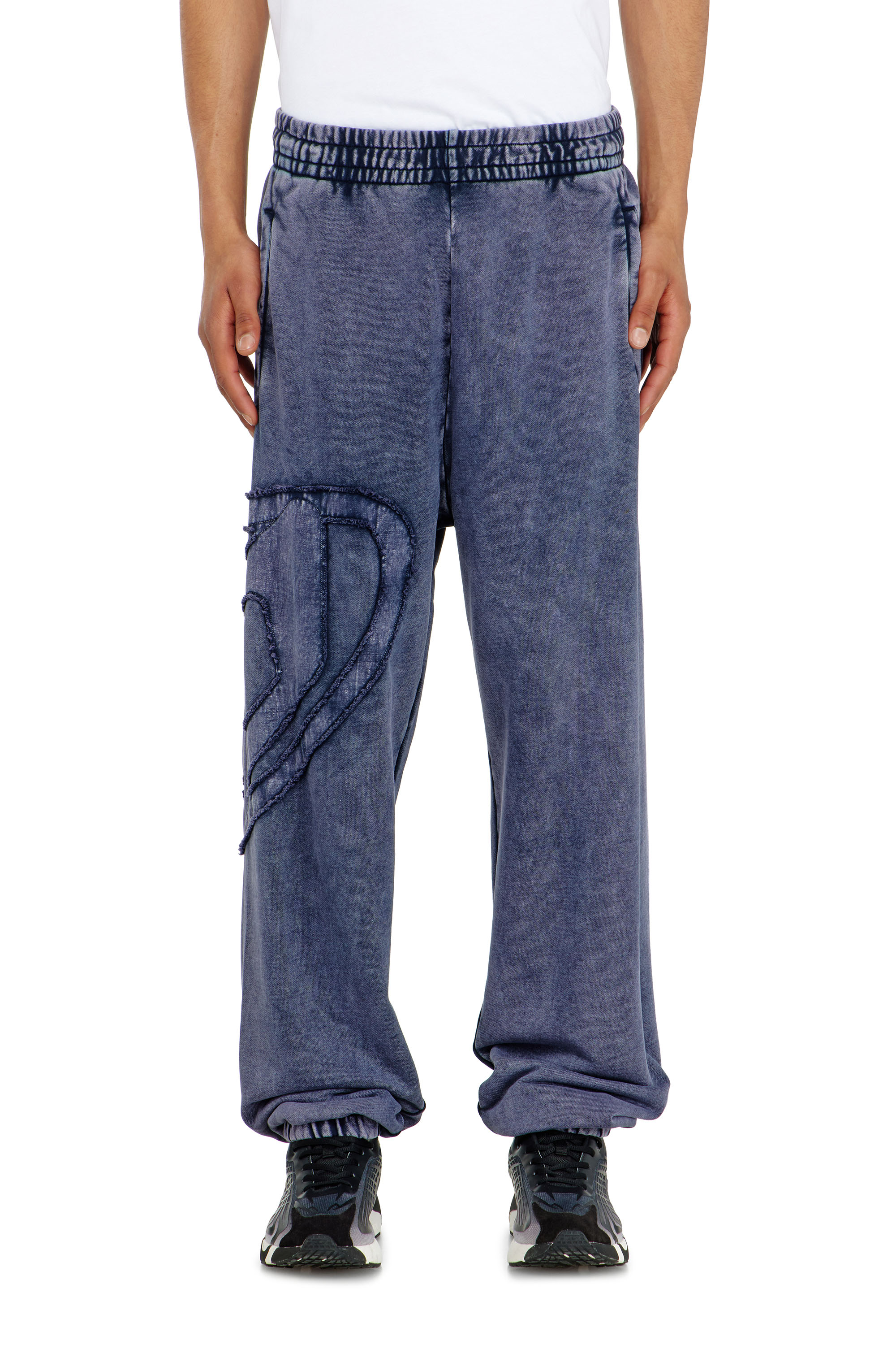 Diesel - P-MARKY-DEN, Herren Jogginghose aus Bio-Baumwolle mit ovalem D-Patch in null - 3