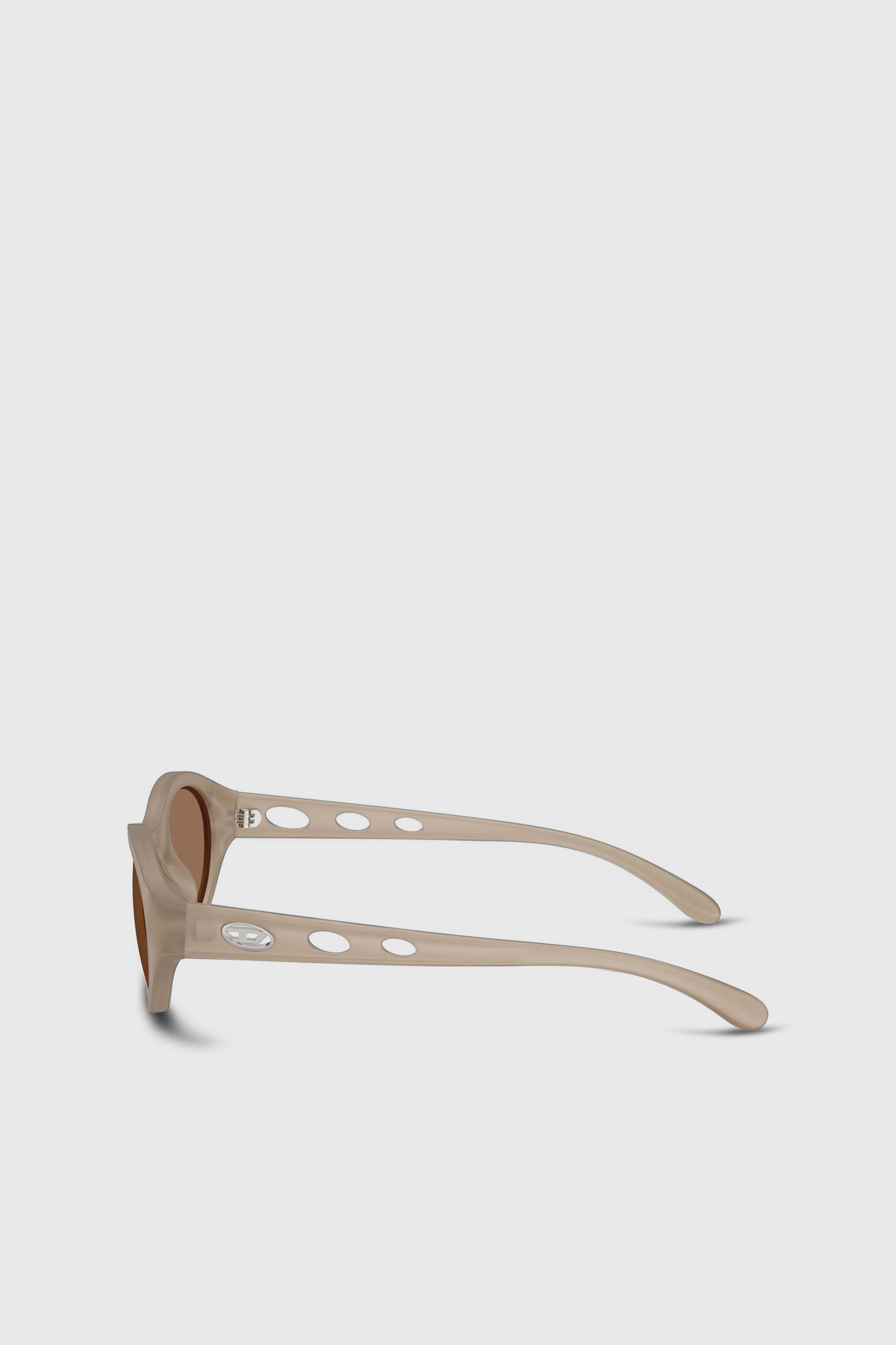 Diesel - 0DL3005U, Unisex Ovaler Modell Brille in Beige - 2