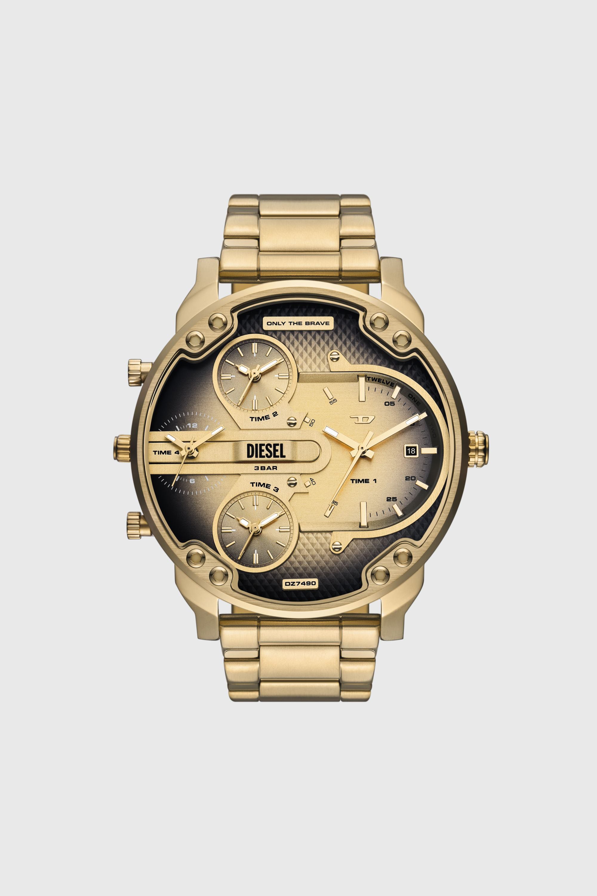 Diesel - DZ7490 WATCH, Orologio Mr. Daddy Slim in acciaio inox Uomo in Oro - 1